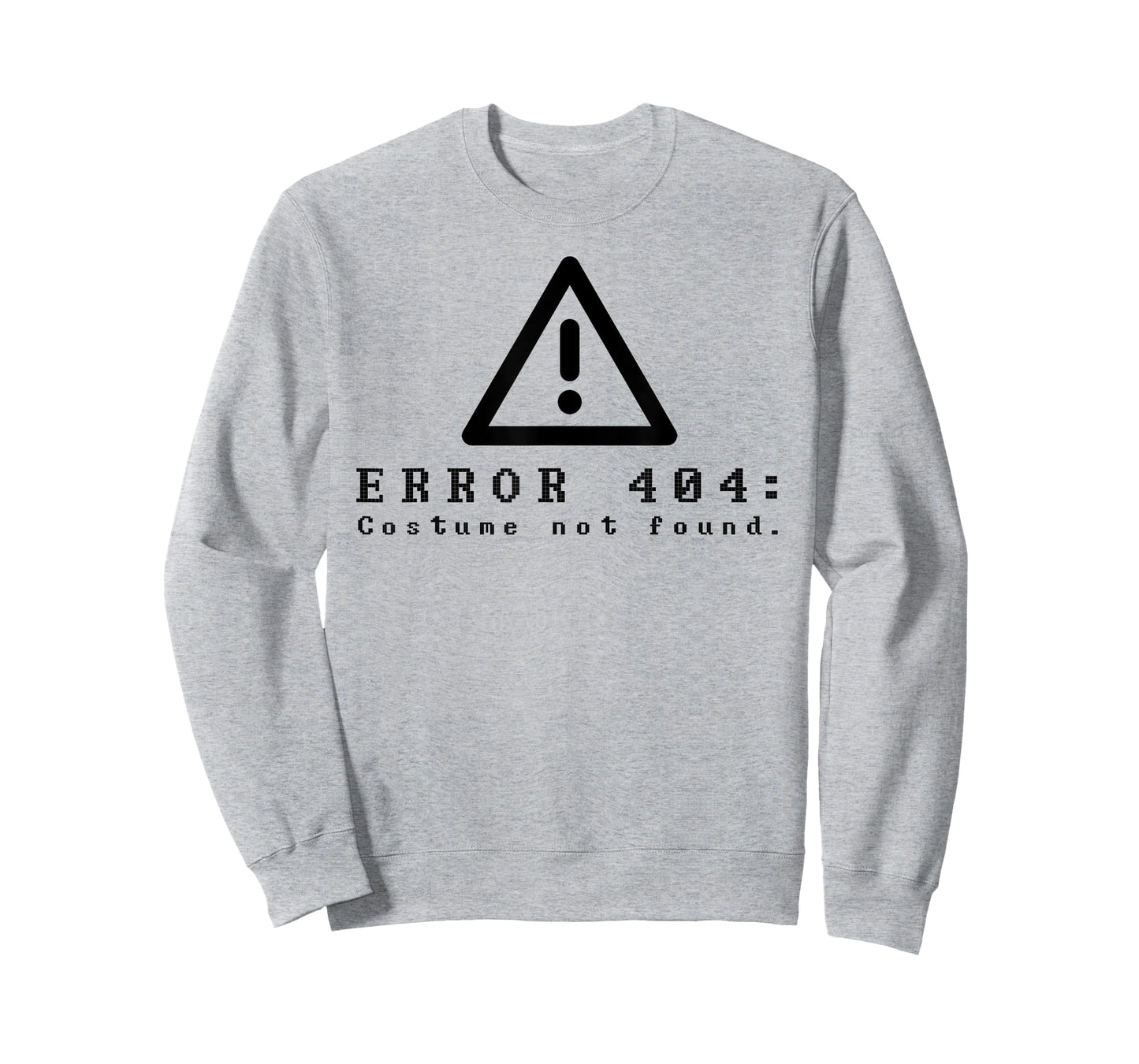 Error 404 Costume Not Found Funny Halloween Computer T-Shirt