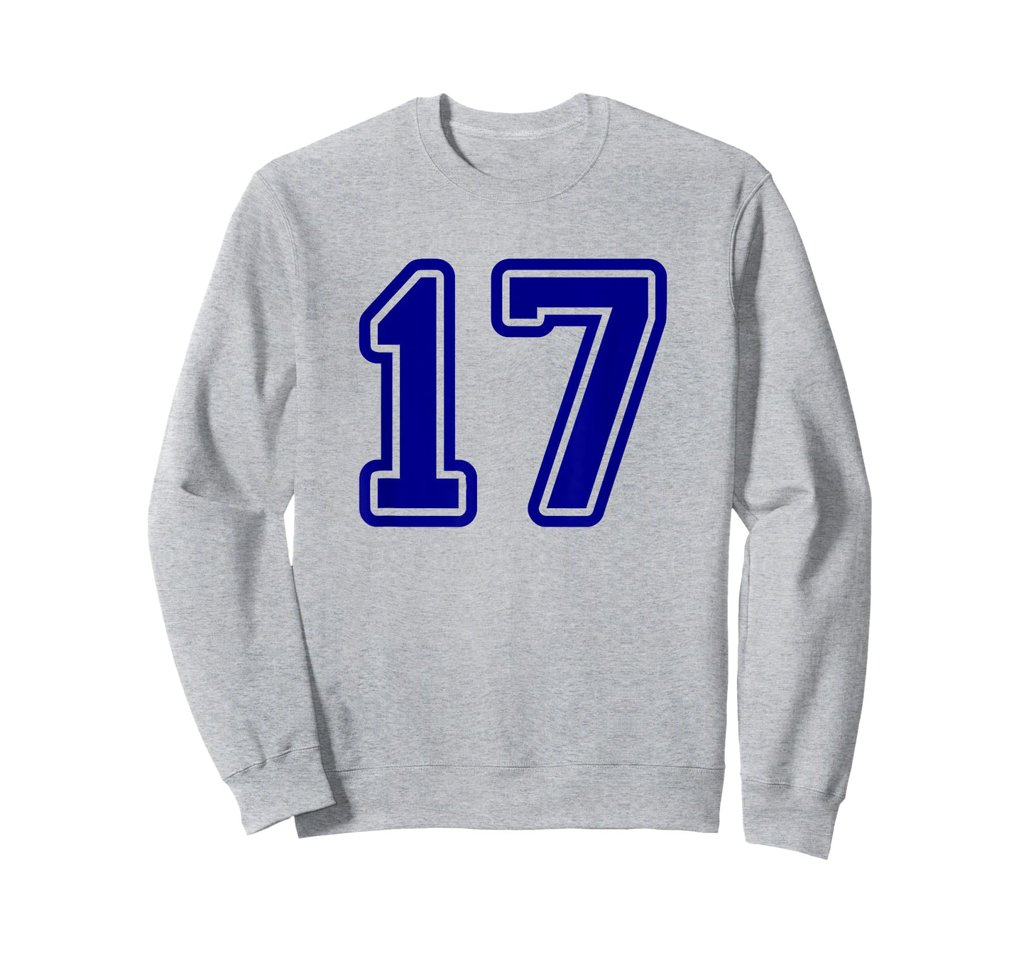 Number #17 Blue Varsity Favorite Number 17 T-Shirt