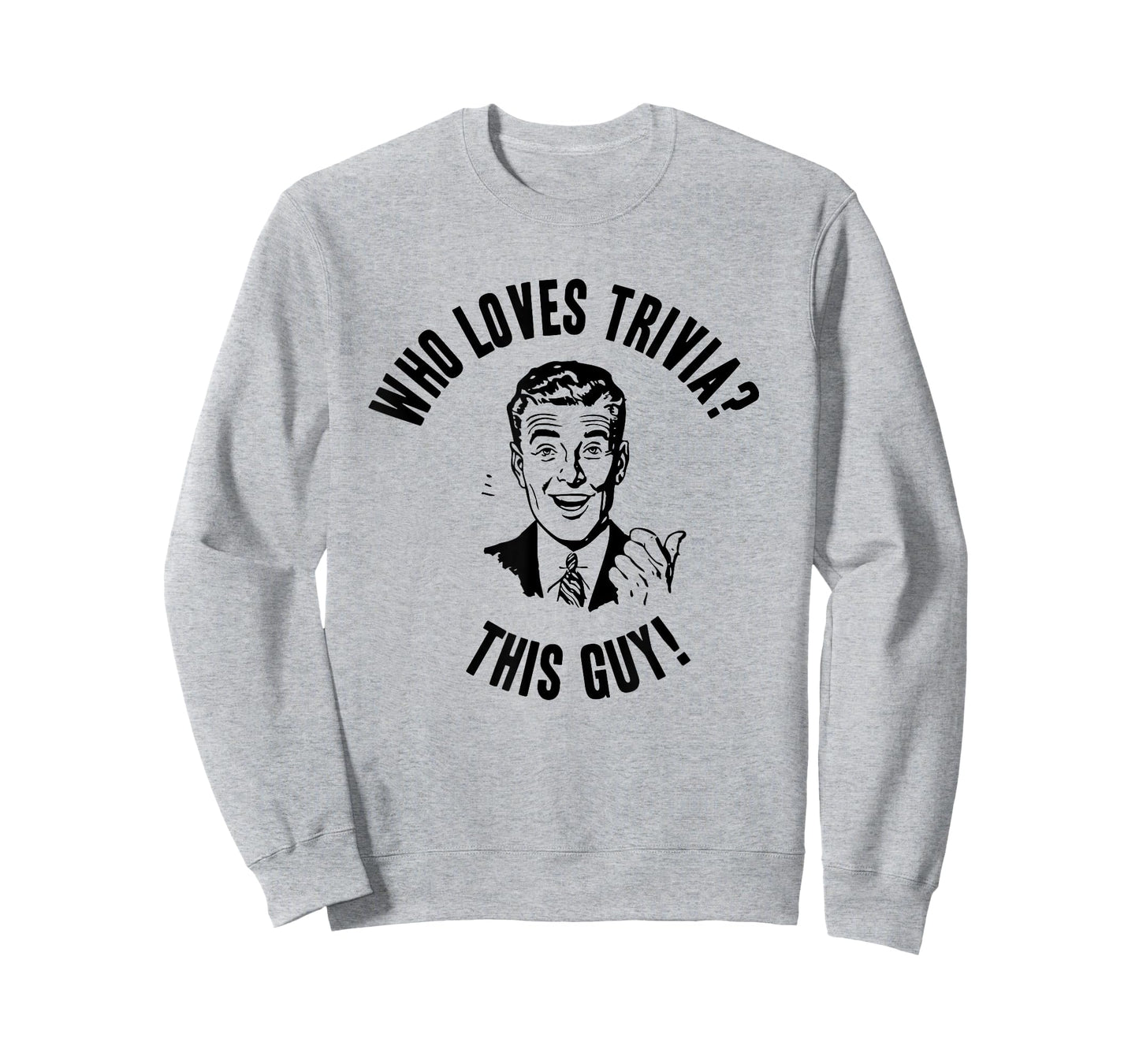 Who Loves Trivia? This Guy! Mens Funny Novelty Gift T-Shirt
