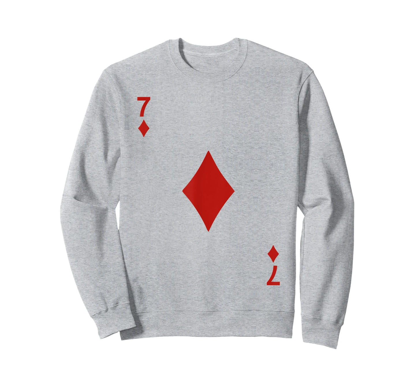Seven of Diamonds 7 Blackjack Playing Cards Tshirt