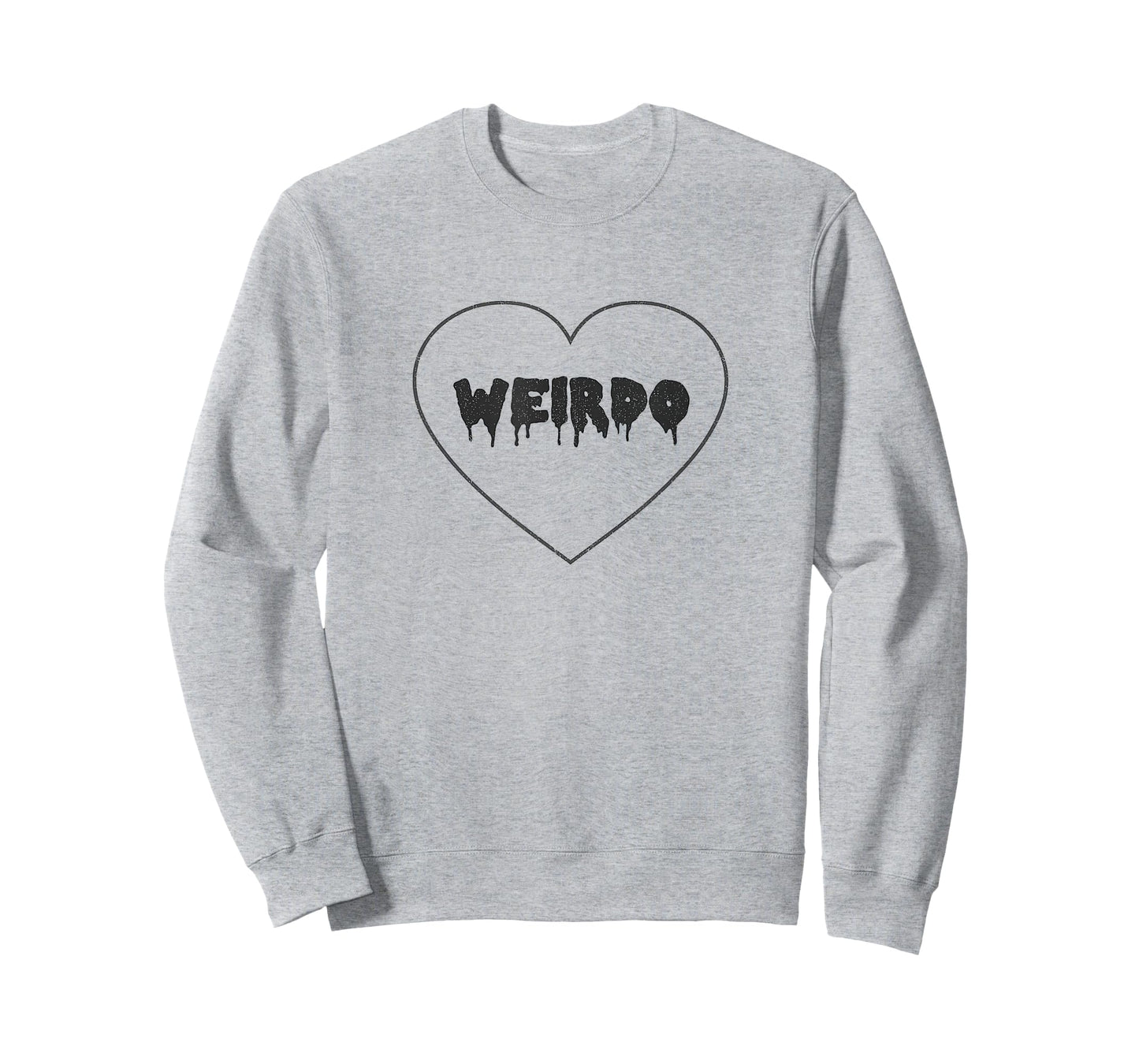 Pastel Goth Kawaii Weirdo Vintage Heart Drip T-Shirt