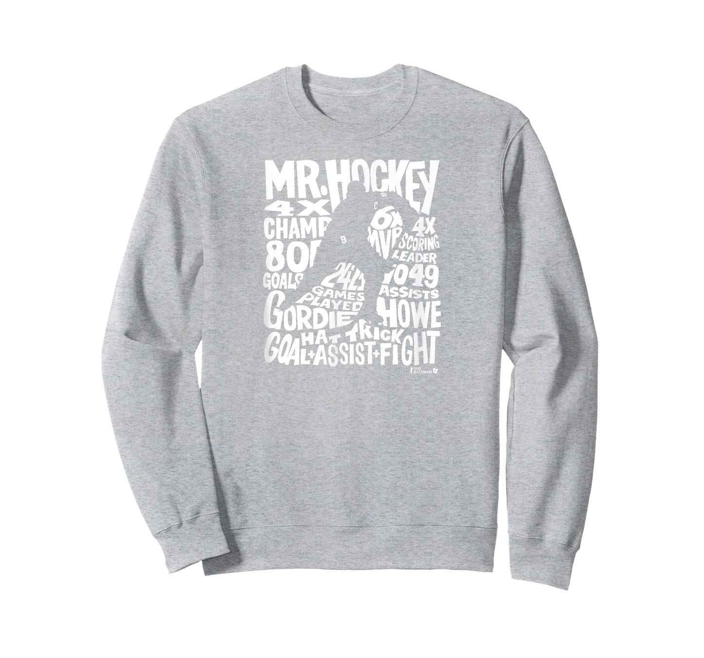 Gordy Howe - Word Art - Detroit Hockey T-Shirt