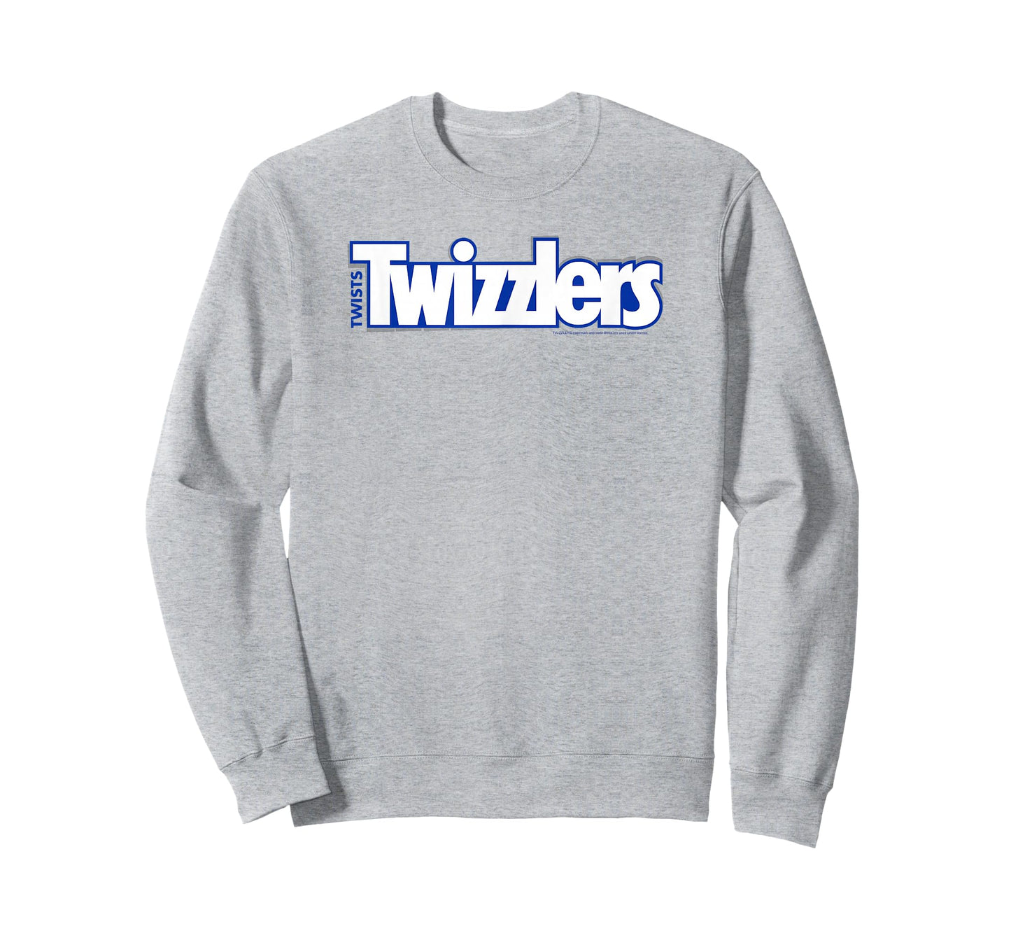Twizzlers Twists Classic White & Blue Logo Distressed T-Shirt