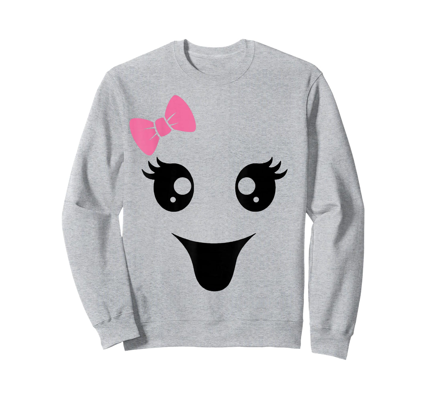Cute Ghost Face, Boy Girl Funny T-Shirt