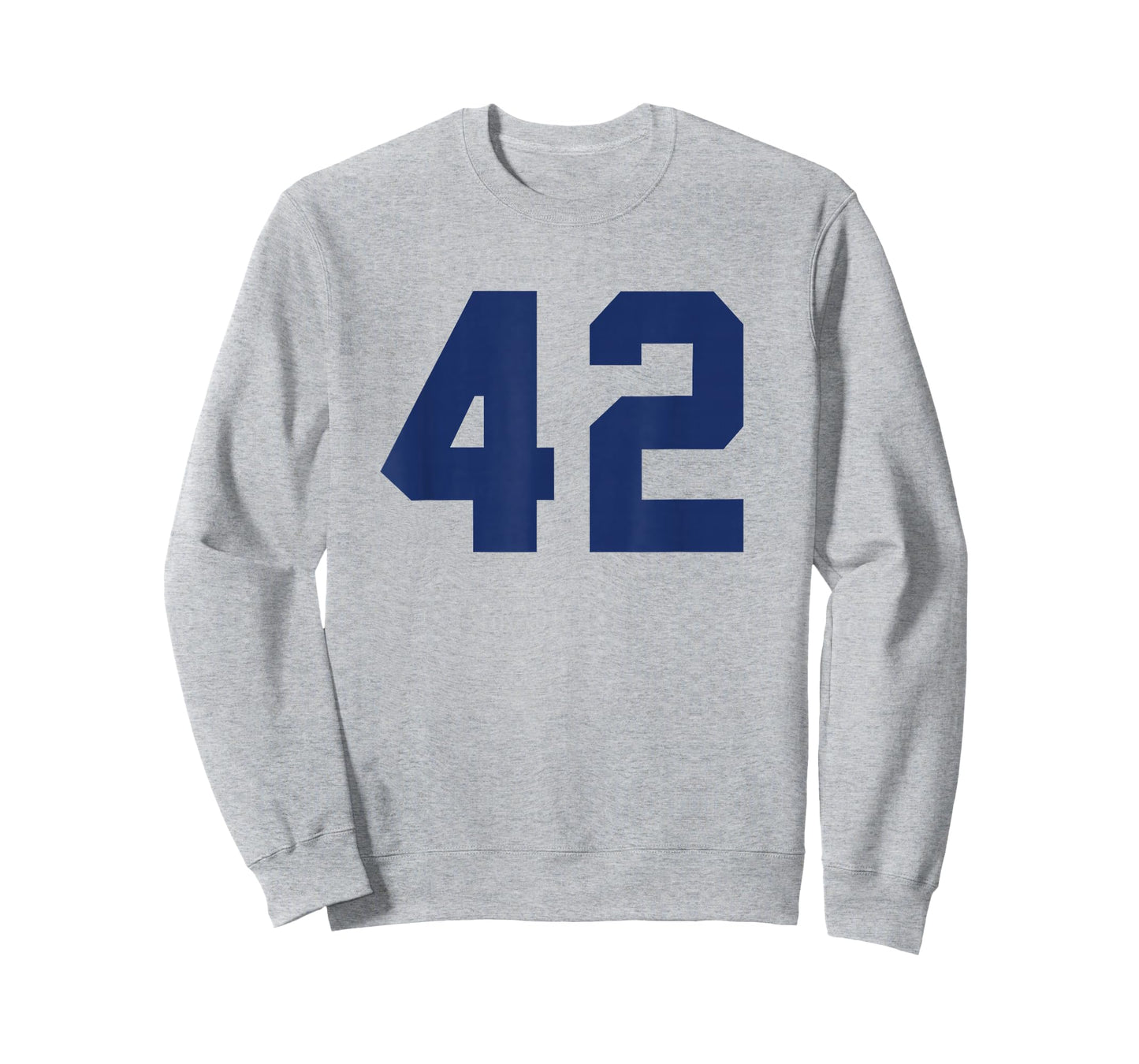 Number #42 Blue Varsity Number T-Shirt