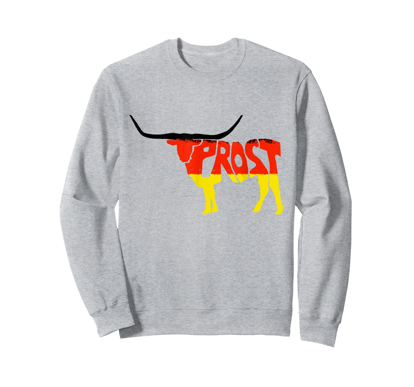 Oktoberfest Texas Longhorn Design Prost German Beer Festival T-Shirt