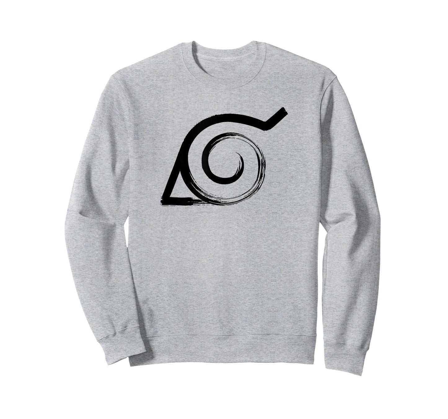 Naruto Shippuden Distressed Anti-Leaf Village Symbol Anime T-Shirt