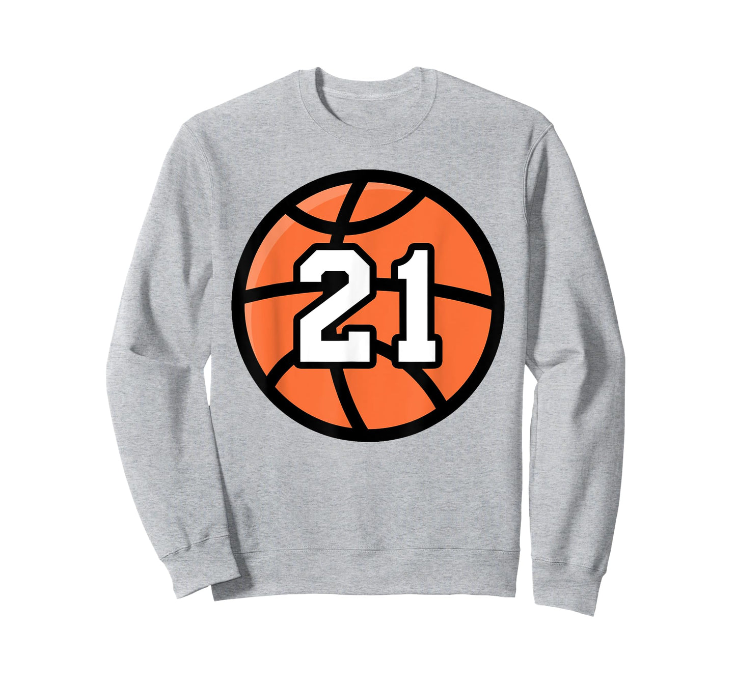 Classic Sport Basketball 21 Jersey Number T-Shirt