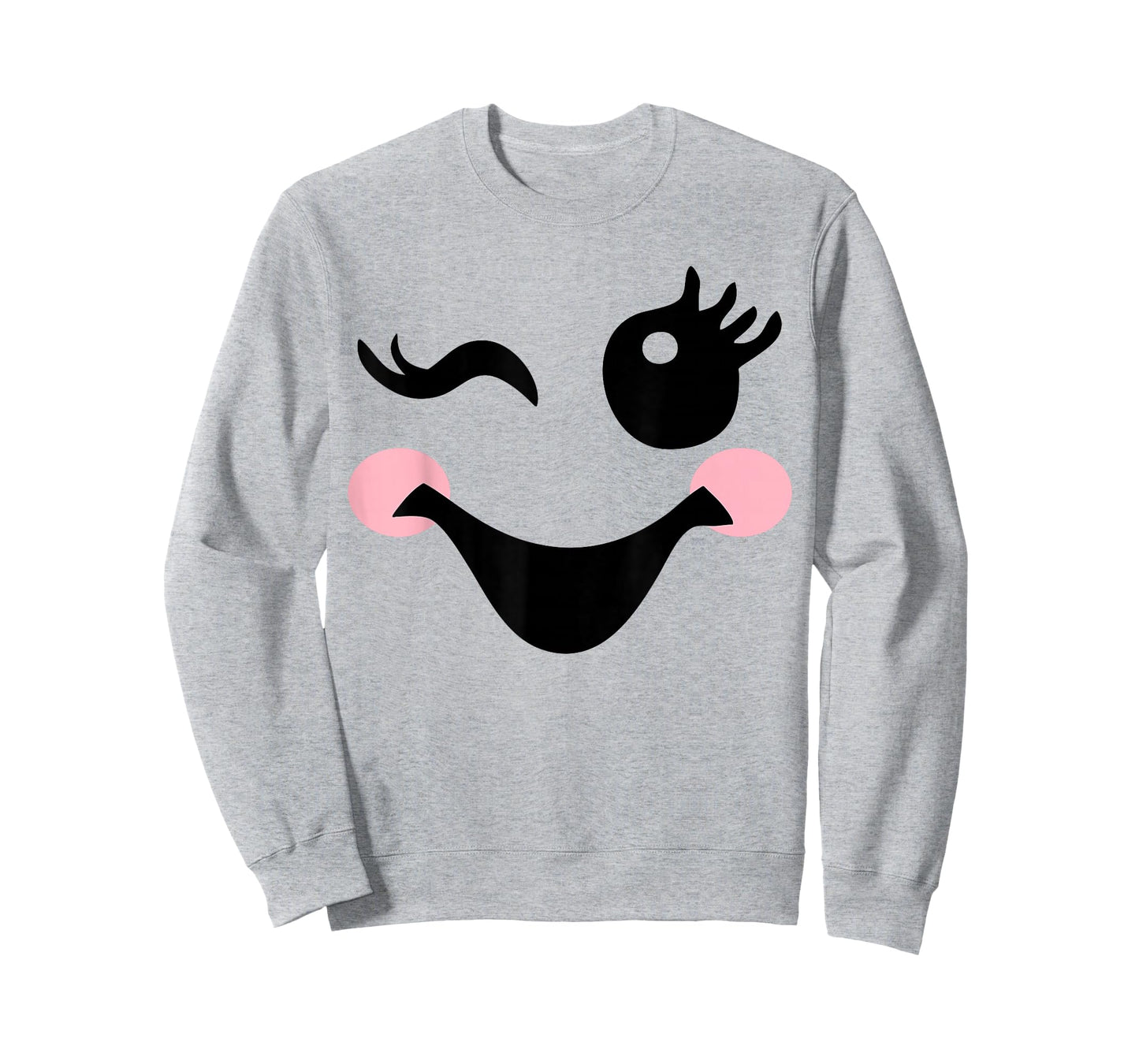 Cute Boo Face Ghost Halloween Costumes For Womens Girls T-Shirt