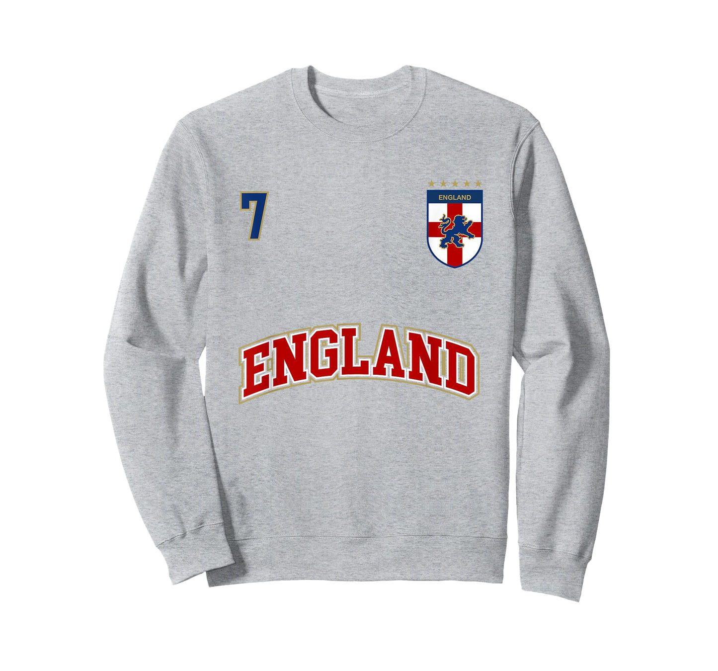 England Football Team Shirt Number 7 Sports English Flag