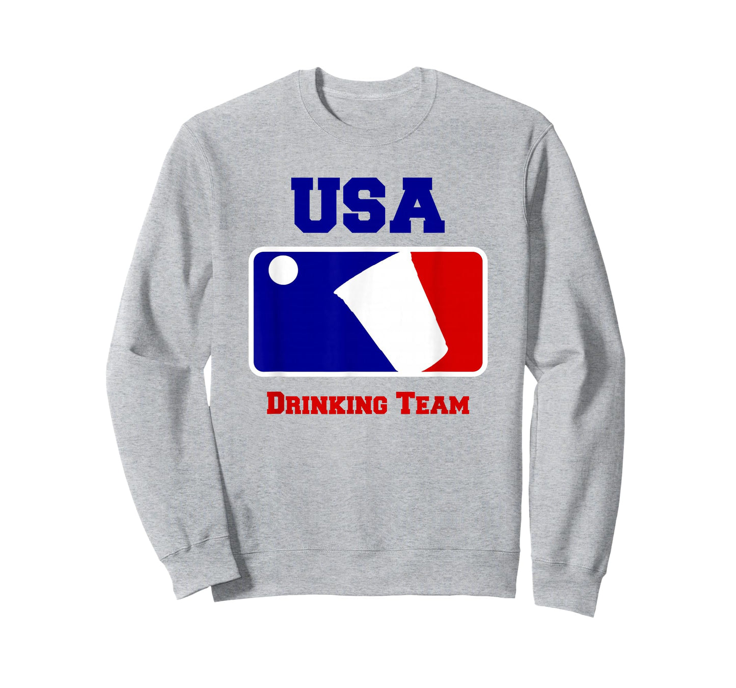 USA Drinking Team Funny Party Beer Pong Game T-Shirt