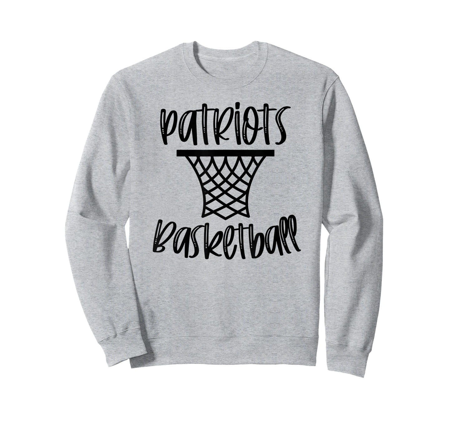 Patriots Basketball Team Mascot School Spirit Game Night T-Shirt