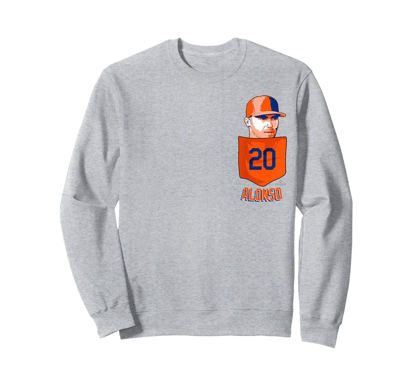 Pete Alonso New York Baseball Pocket Tee MLBPA T-Shirt
