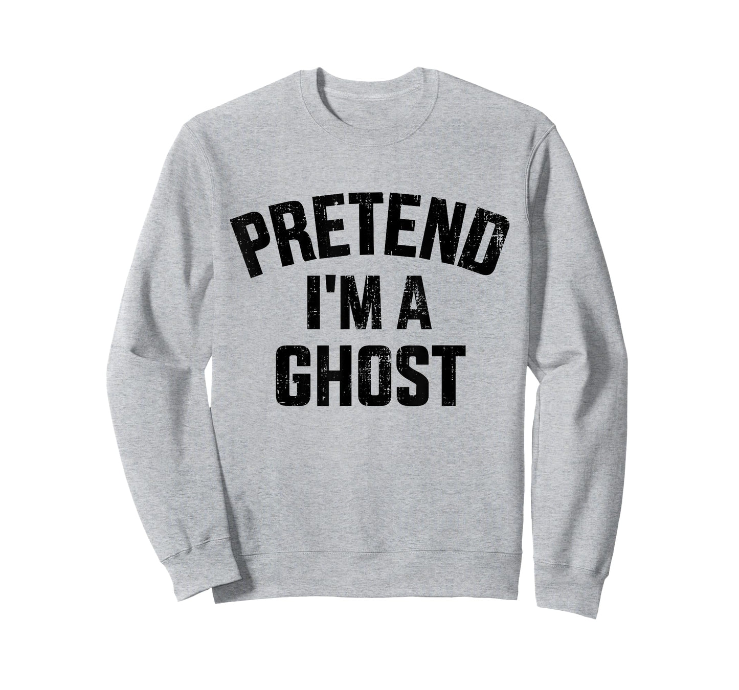 Pretend I'm a ghost funny lazy easy DIY halloween costume T-Shirt