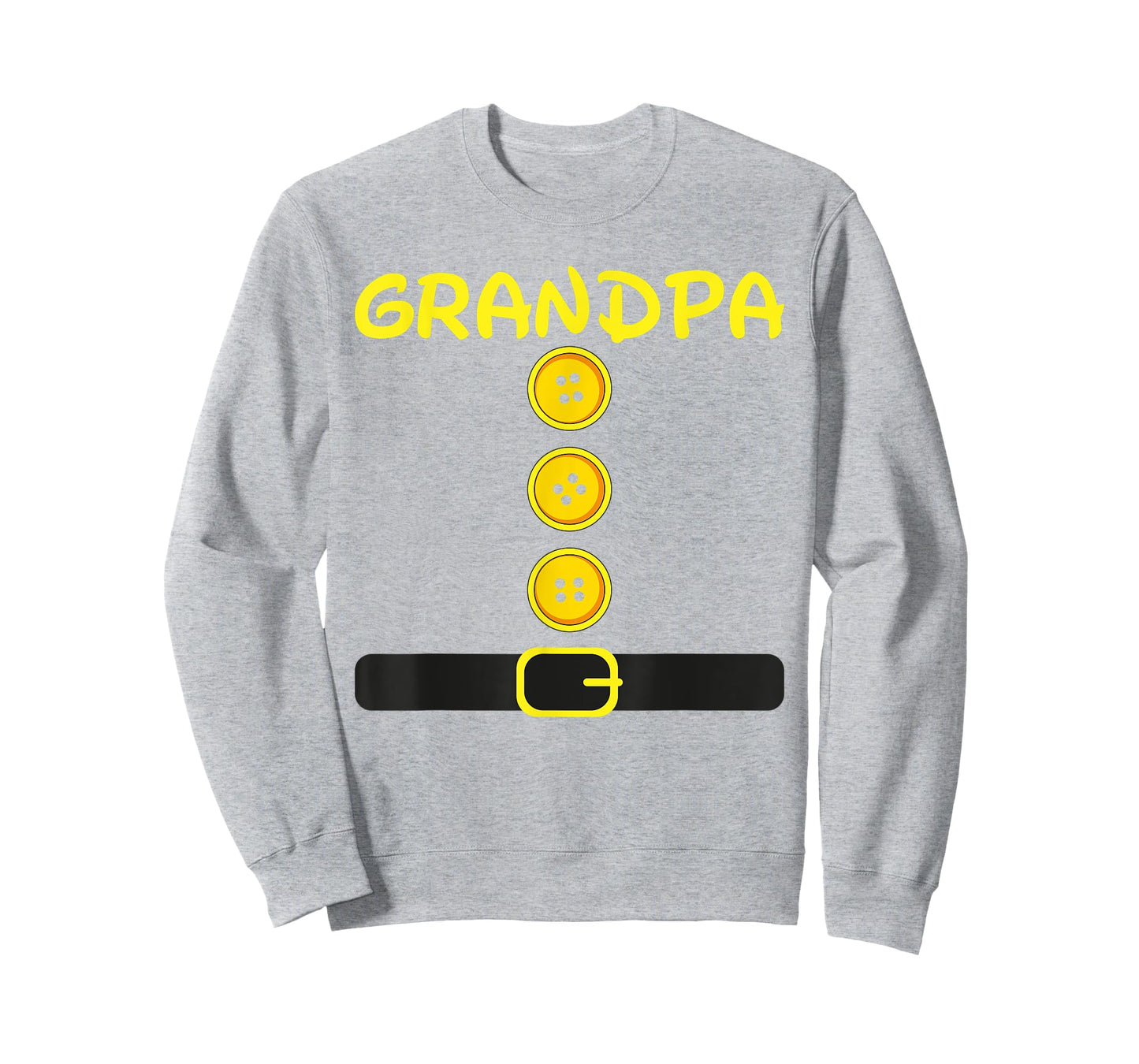 Grandpa Dwarf Costume Color Family Matching Dwarf Halloween T-Shirt