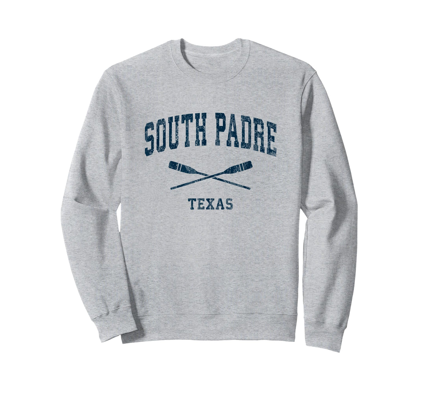 South Padre Island Texas Vintage Nautical Paddles Sports Oar T-Shirt