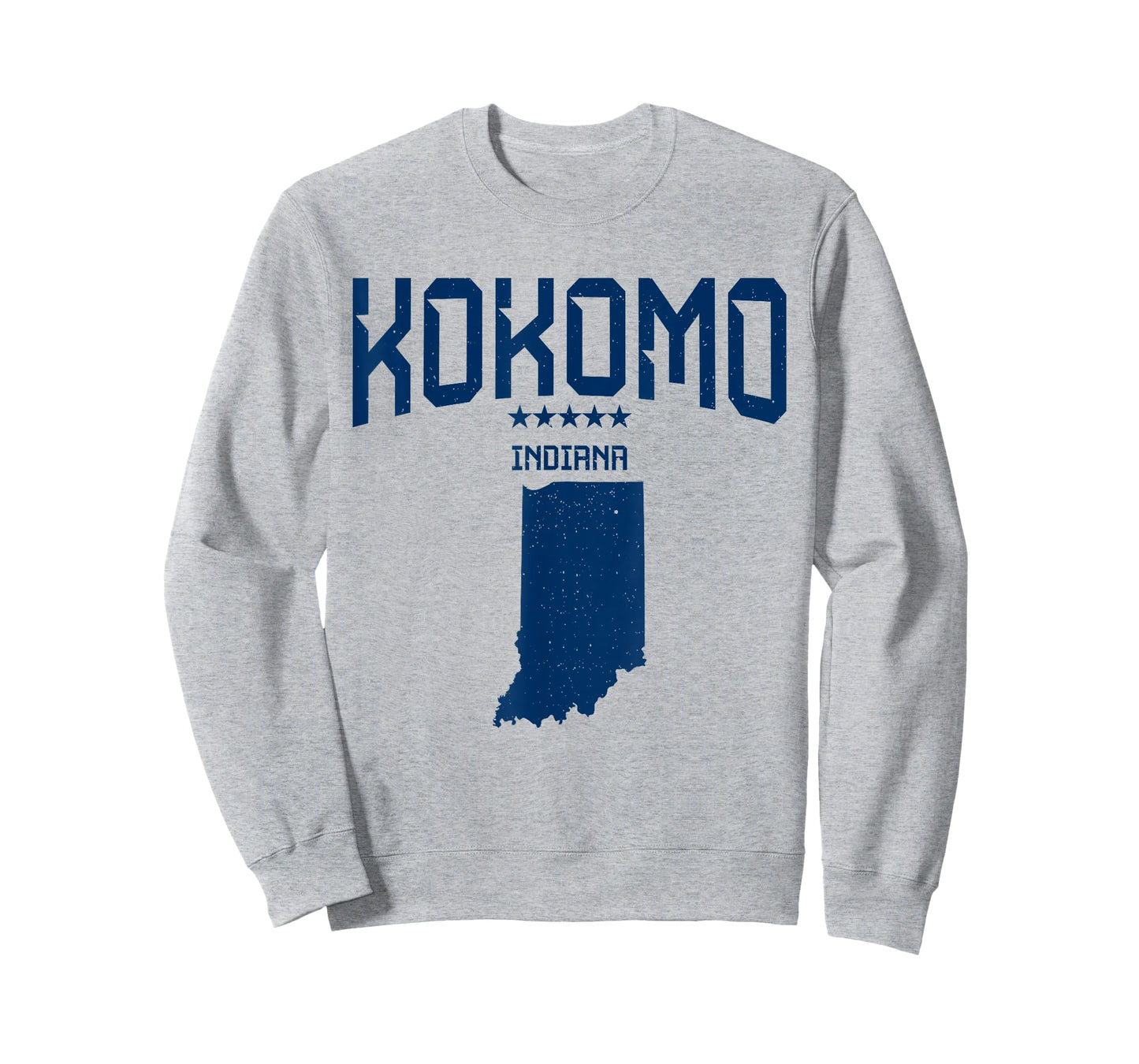 Kokomo Indiana IN Navy Classic Men Women T-Shirt