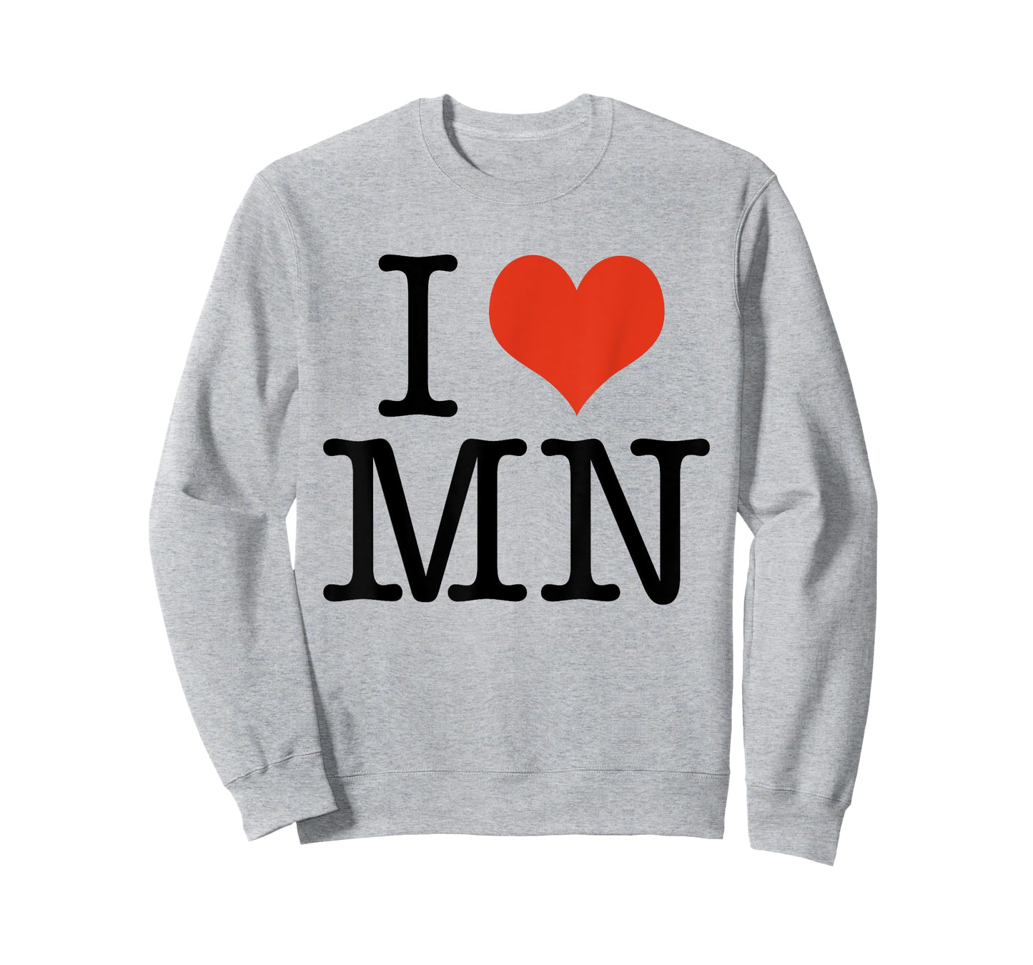 I Love MN Minnesota USA American T-Shirt