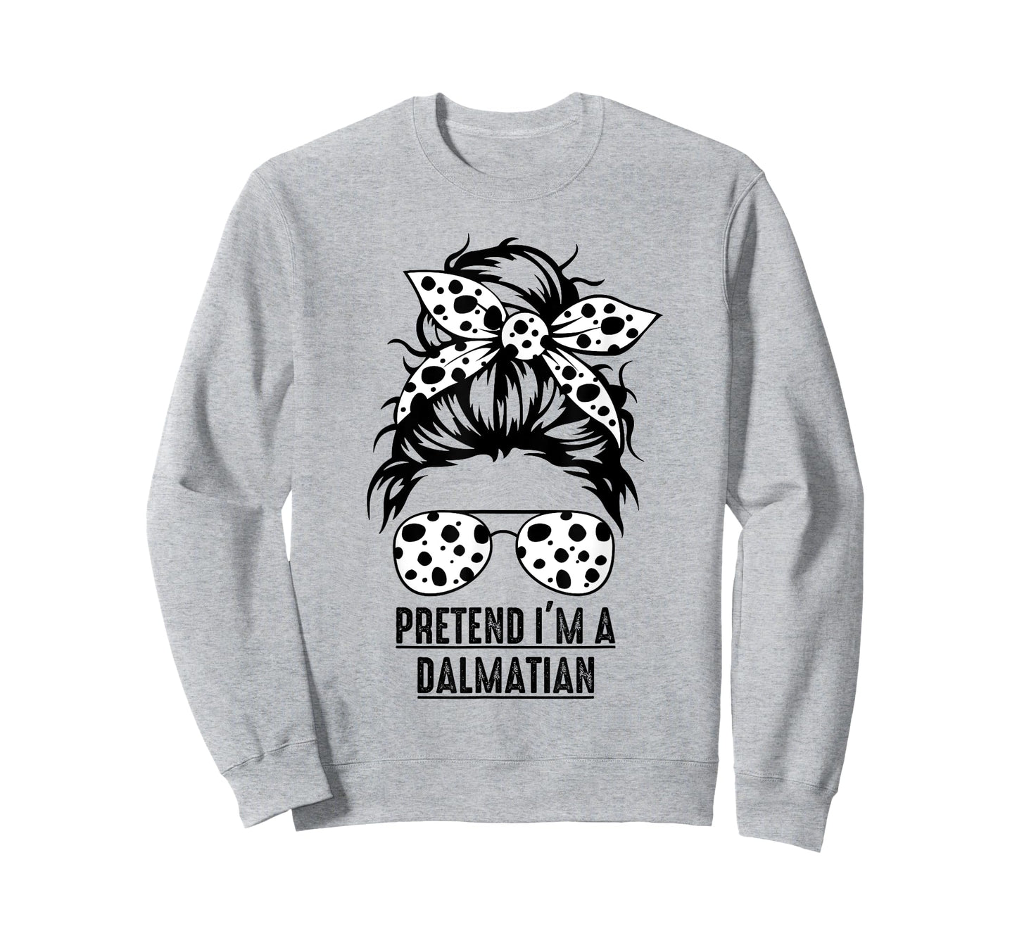 Pretend I'm A Dalmatian Shirt Halloween Costume Adult Kids T-Shirt