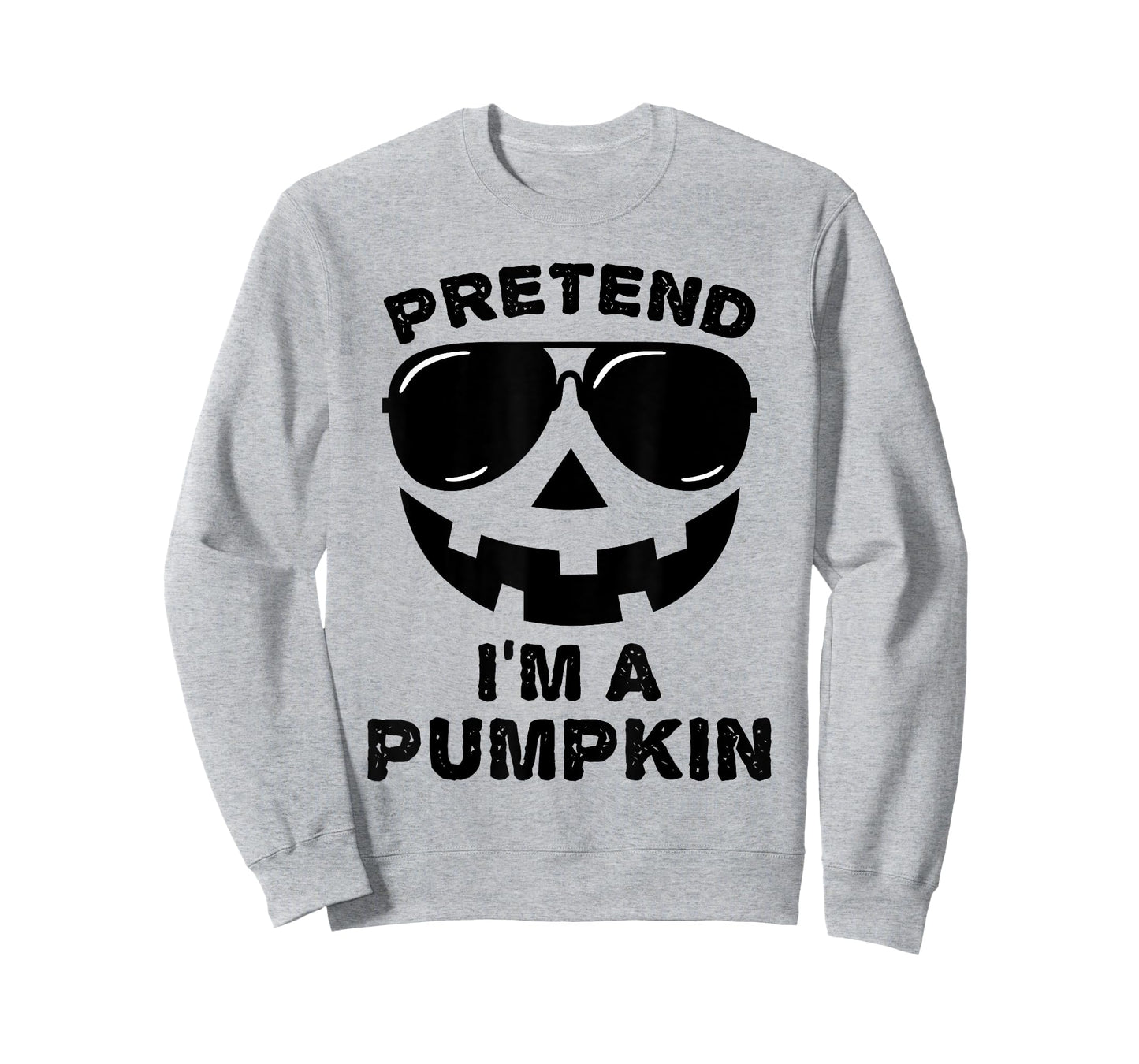 Pretend I'm A Pumpkin Halloween Costume Couples Matching T-Shirt