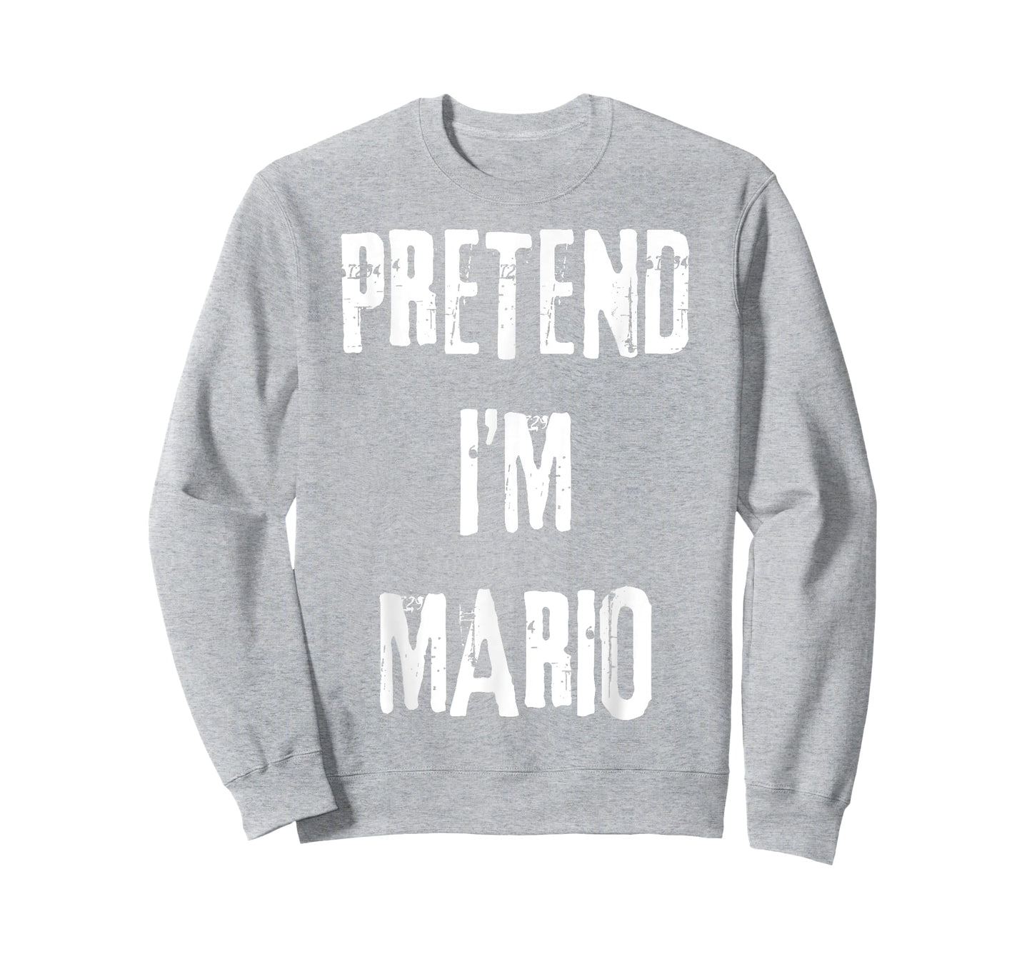 Pretend I'm Mario Videogames Halloween Last Minute Costume T-Shirt