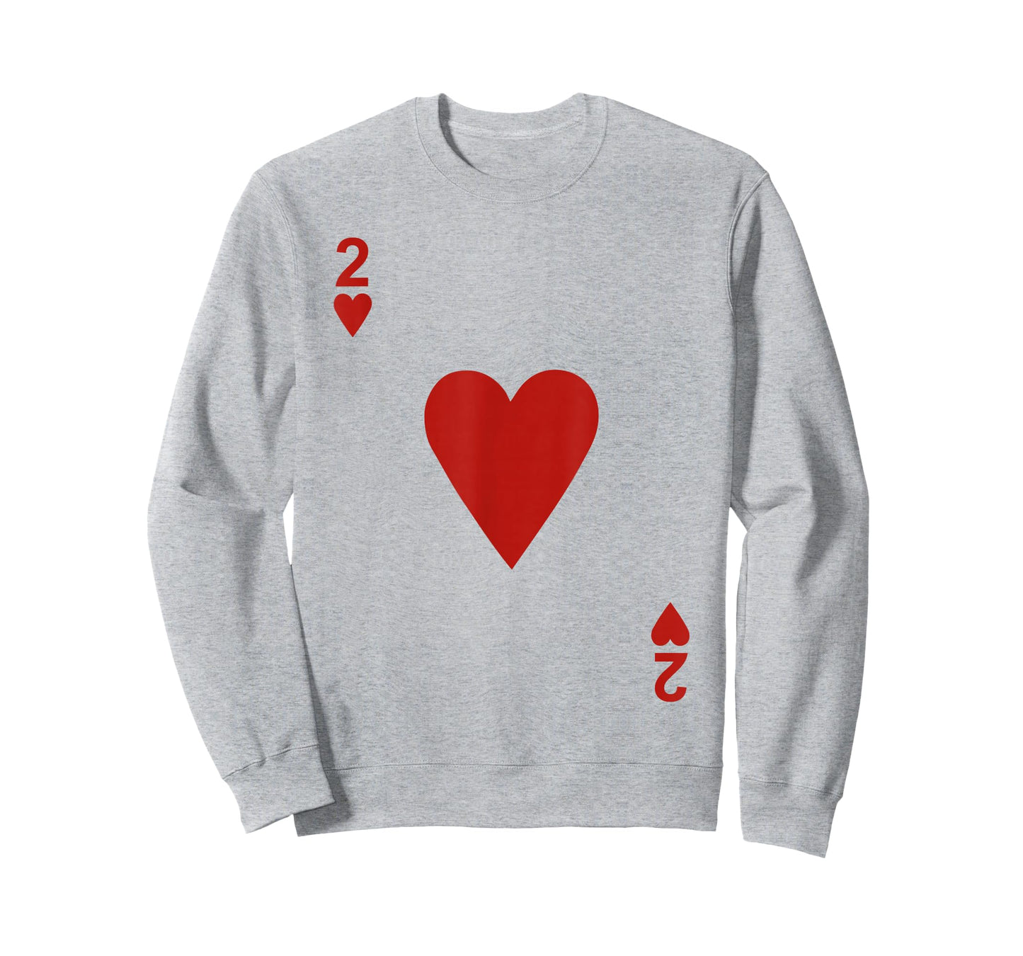 Two of hearts Tshirt Blackjack Cards Poker 21 2 Tee shirt T-Shirt