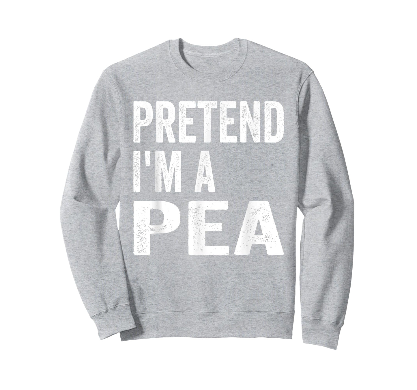 Pretend I'm A Pea Easy Lazy Halloween Costume T-Shirt