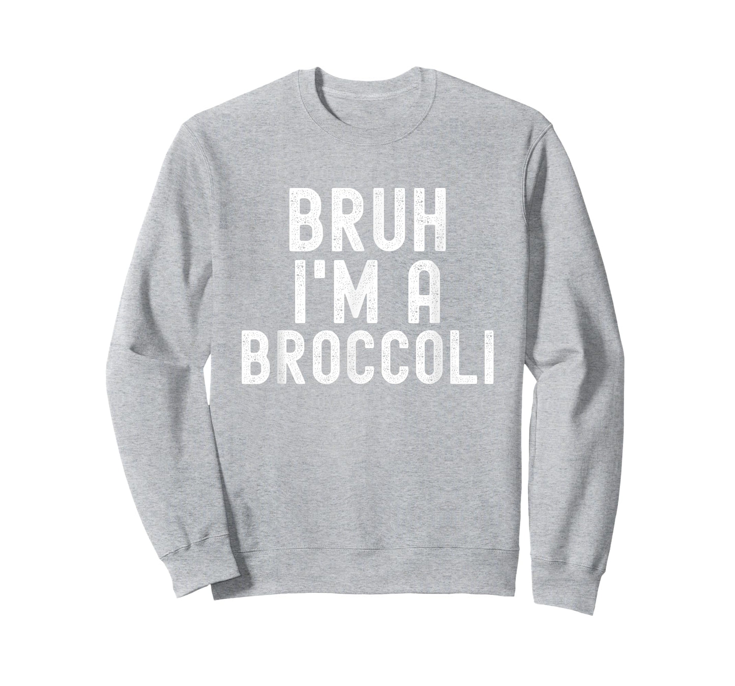 Bruh I'm A Broccoli Funny Halloween Costume Men Women Youth T-Shirt