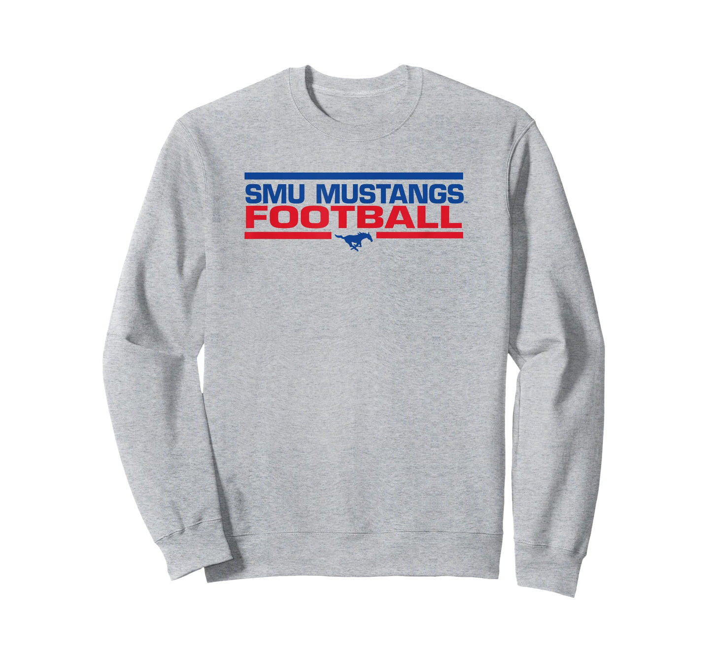 SMU Mustangs Football Tackle White Officially Licensed T-Shirt