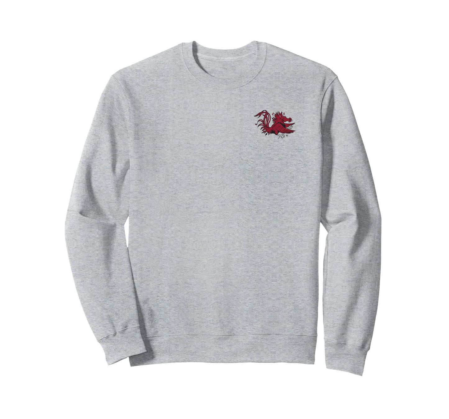 South Carolina Gamecocks Icon Front/Back White T-Shirt