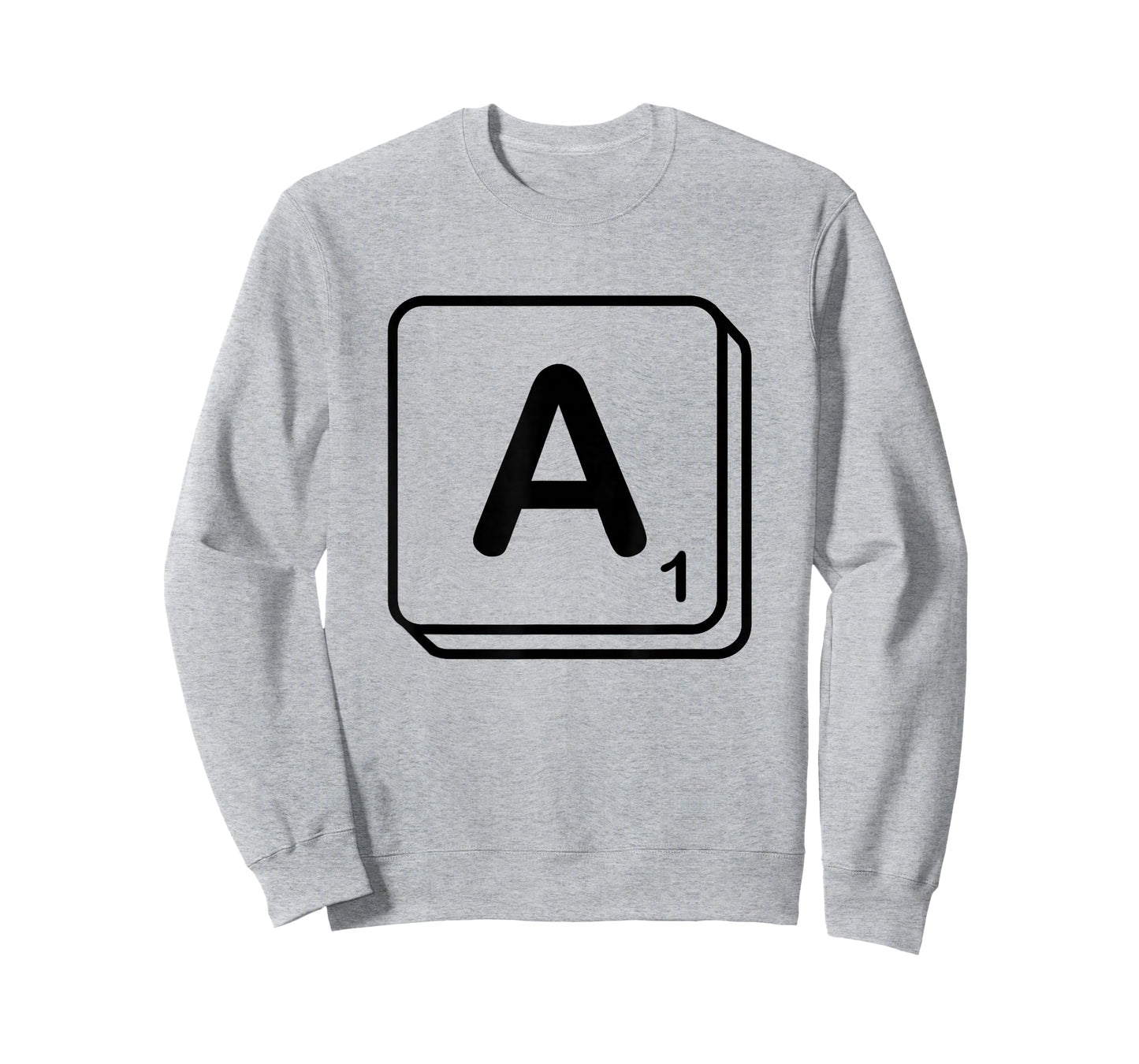Letter A Word Game Tile T-Shirt