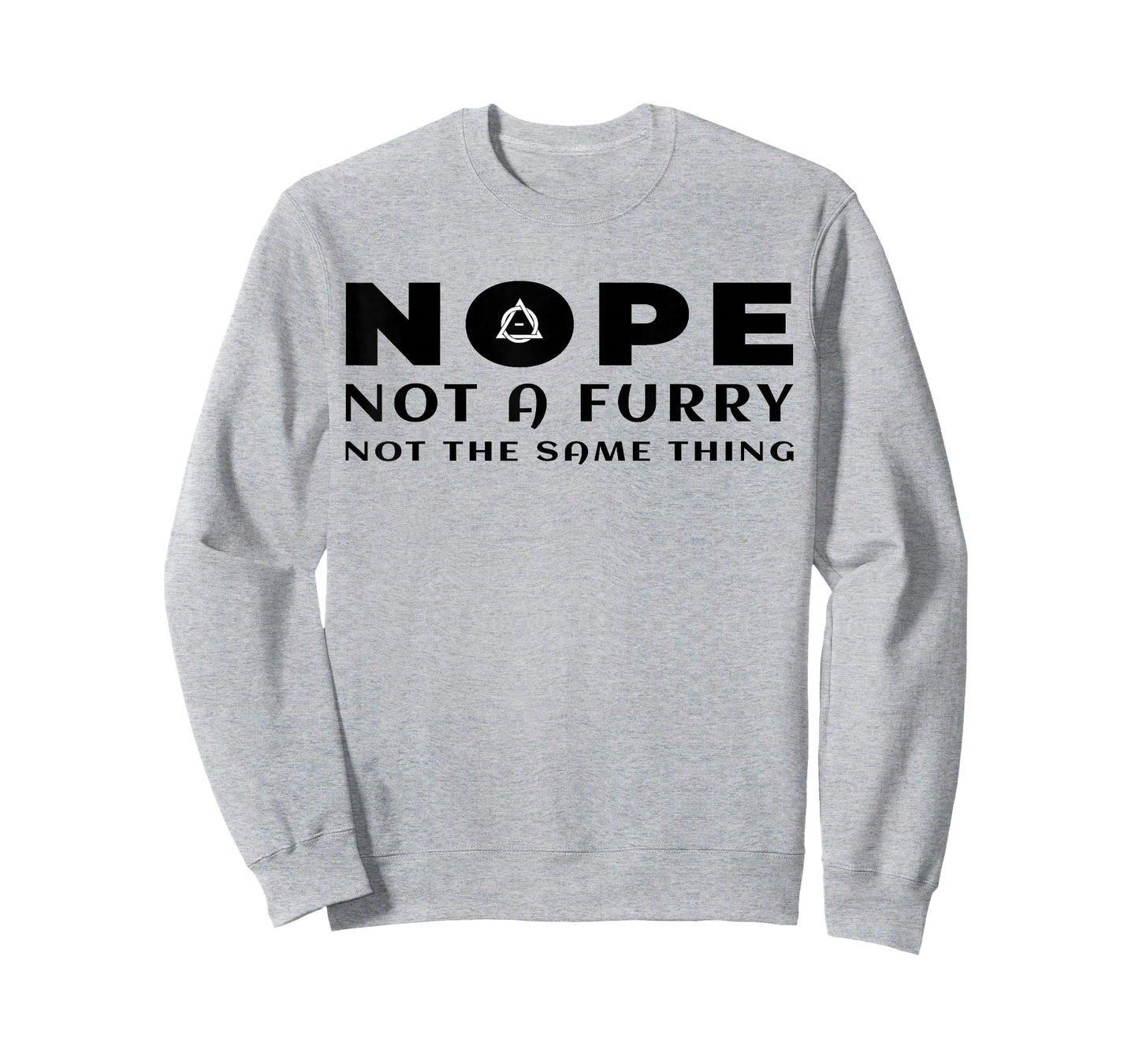 Nope Not A Furry Not The Same Thing Alter Therian Otherkin T-Shirt