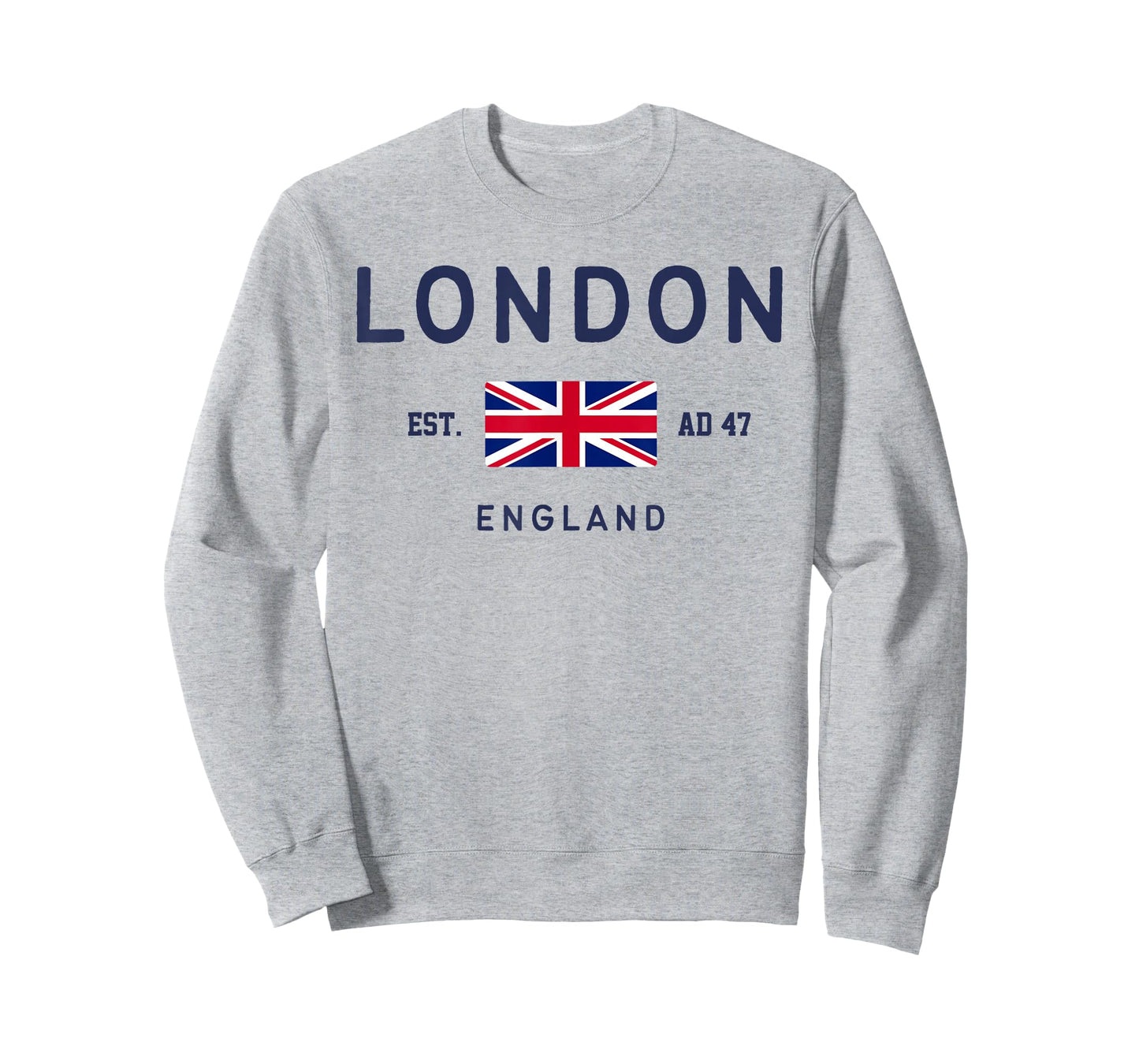 London Est AD 47 England UK Flag T-Shirt