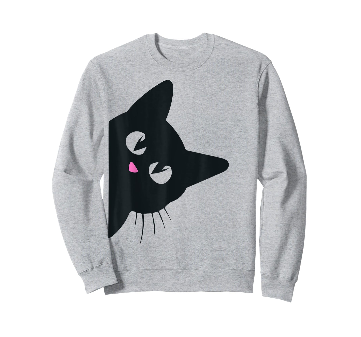 Cute Black Cat Halloween Costume Kitten Kids Toddler Adult T-Shirt