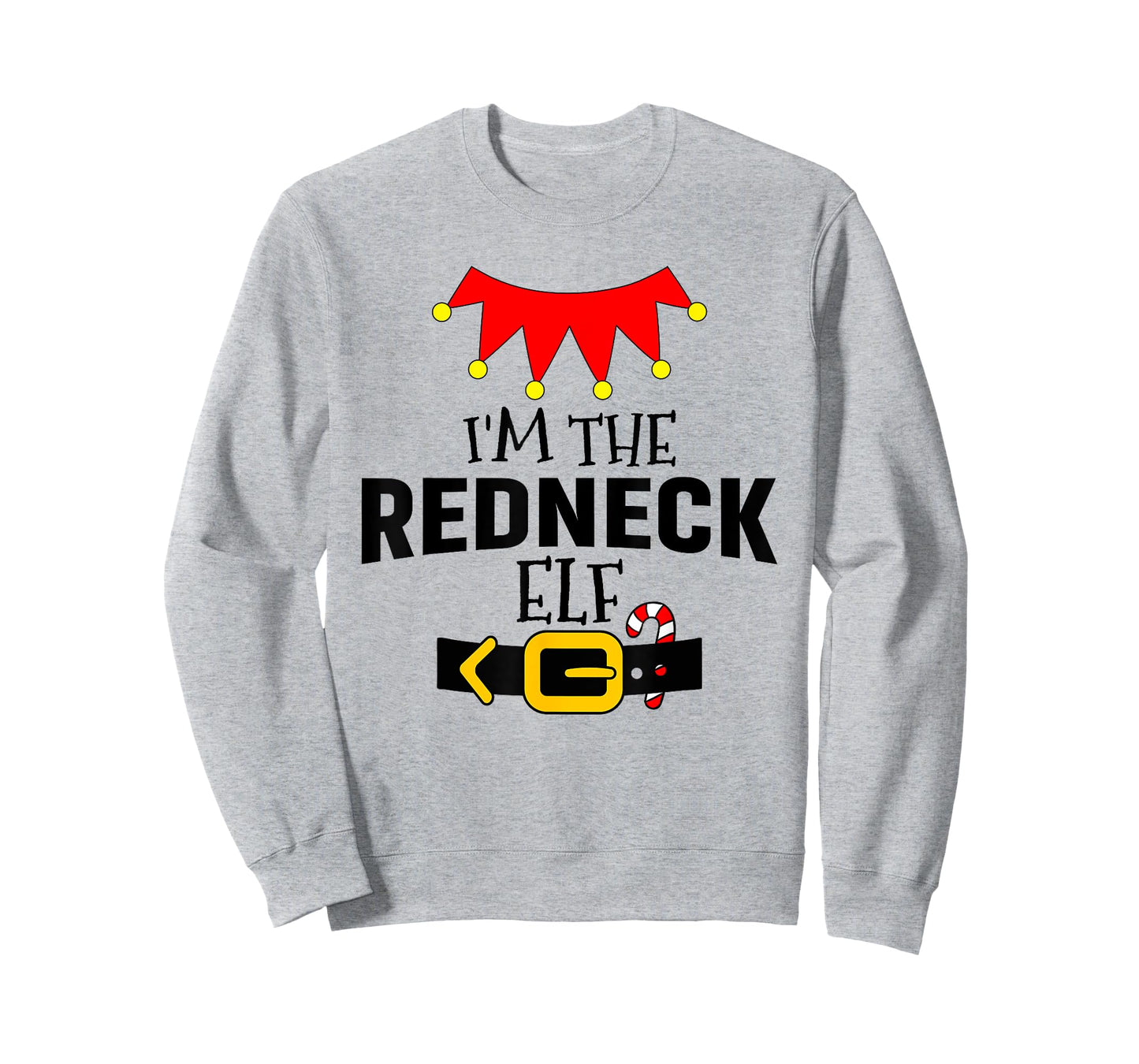 Matching Family Funny Group I'm The Redneck Elf Christmas T-Shirt