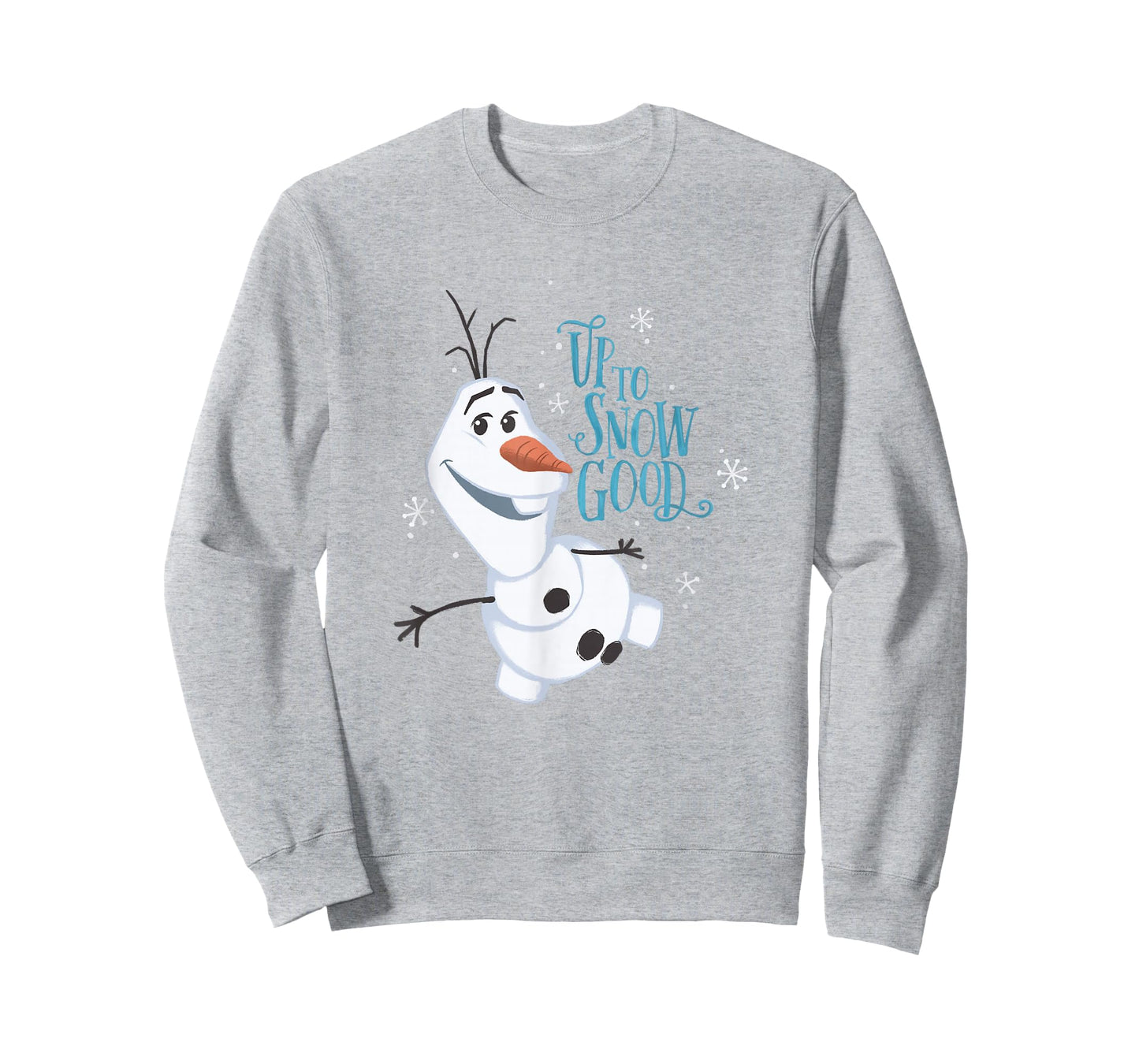 Disney Frozen Happy Olaf Up to Snow Good Big Chest Portrait T-Shirt