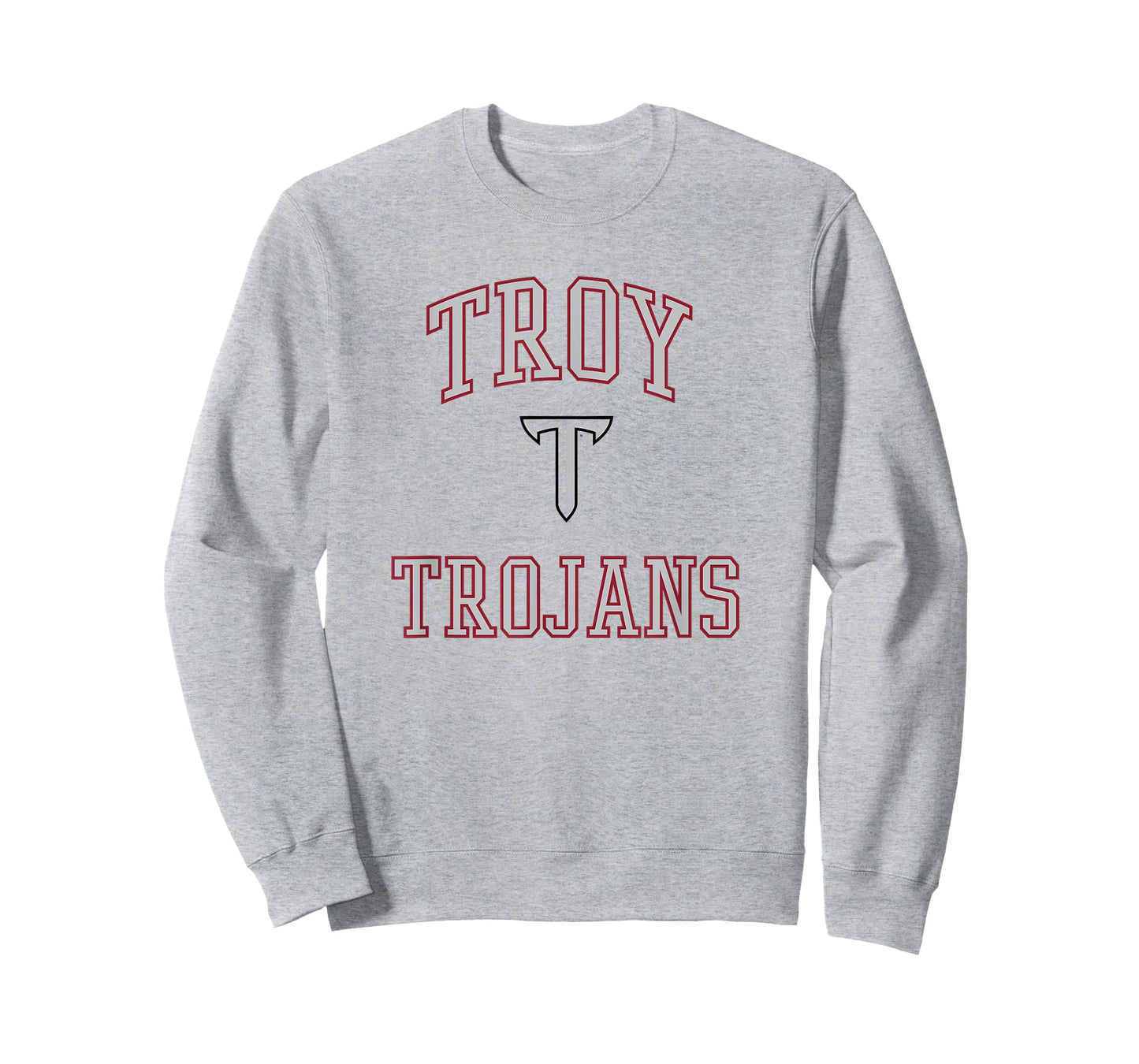 Troy Trojans Logo White Officially Licensed T-Shirt