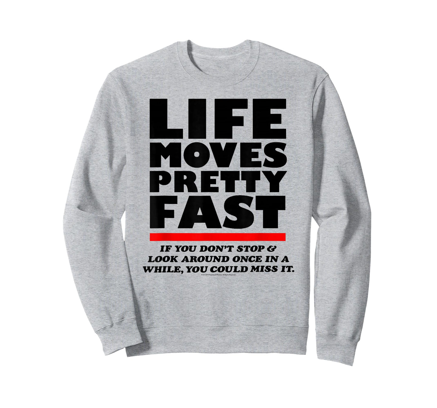 Ferris Bueller Life Moves Pretty Fast Movie Quote T-Shirt