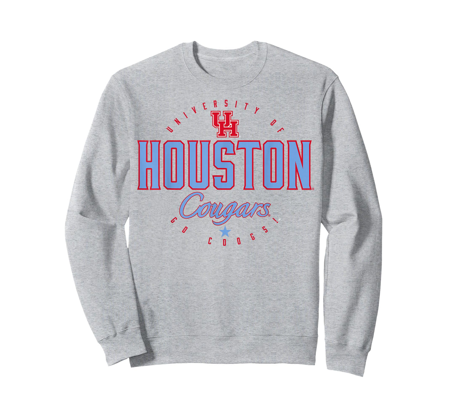 University of Houston | Houston Blue Collection Circle Icon T-Shirt