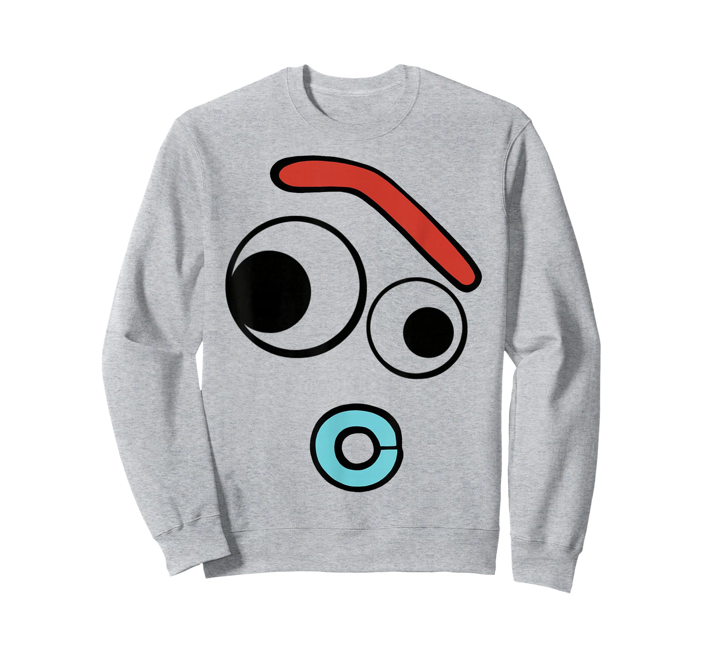 Disney Pixar Toy Story 4 Forky Large Surprised Face T-Shirt