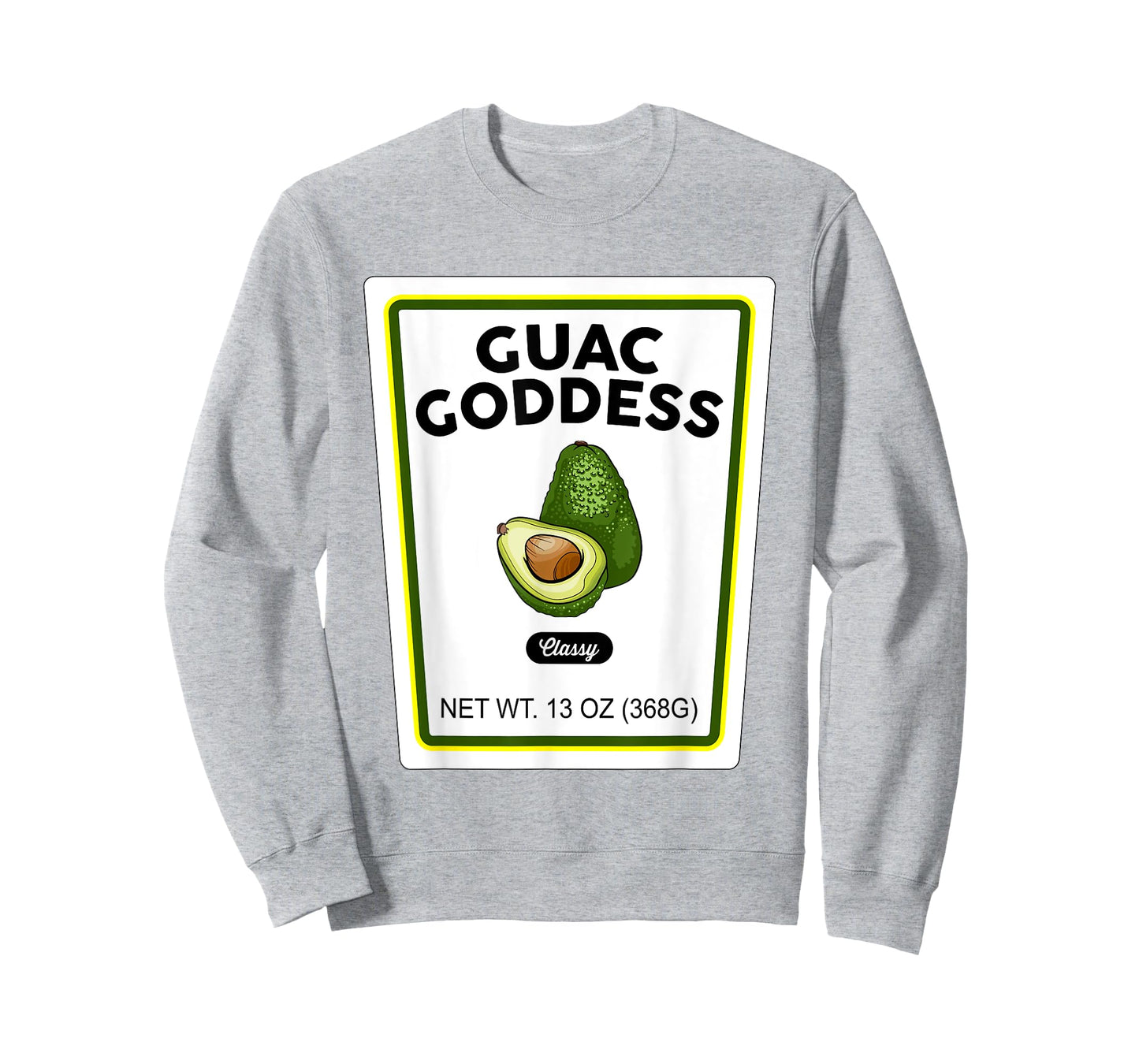 Halloween Matching Costume Guacamole Goddess Bottle Label T-Shirt