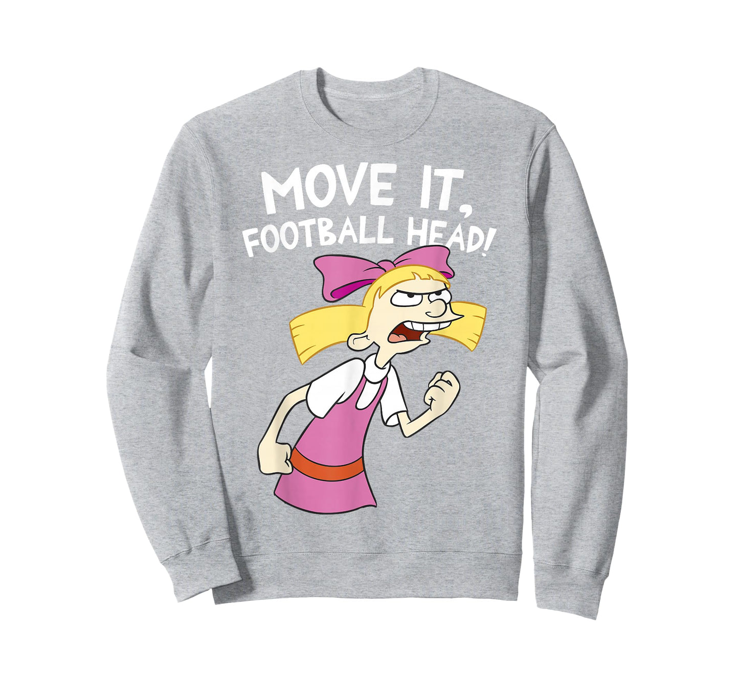 Hey Arnold! Helga Move It Football Head T-Shirt