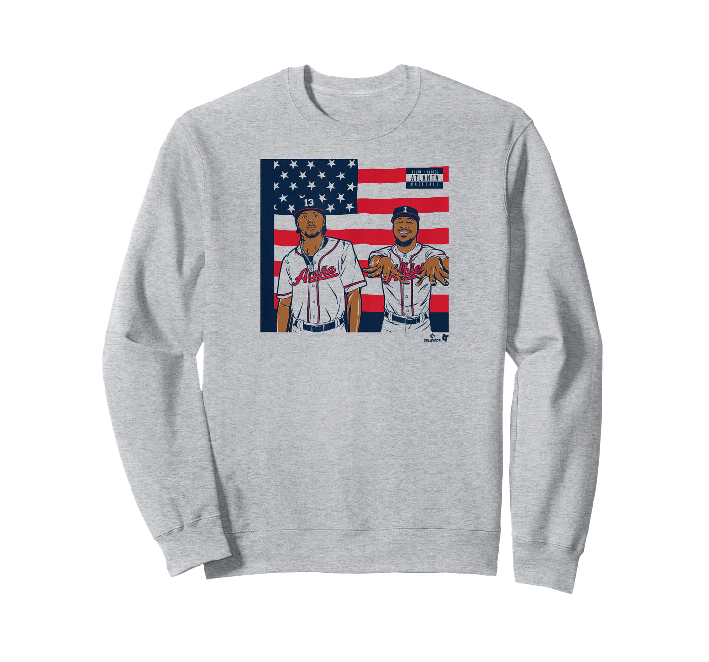 Ronald Acuña Jr. & Ozzie Albies - Icons - Atlanta Baseball T-Shirt