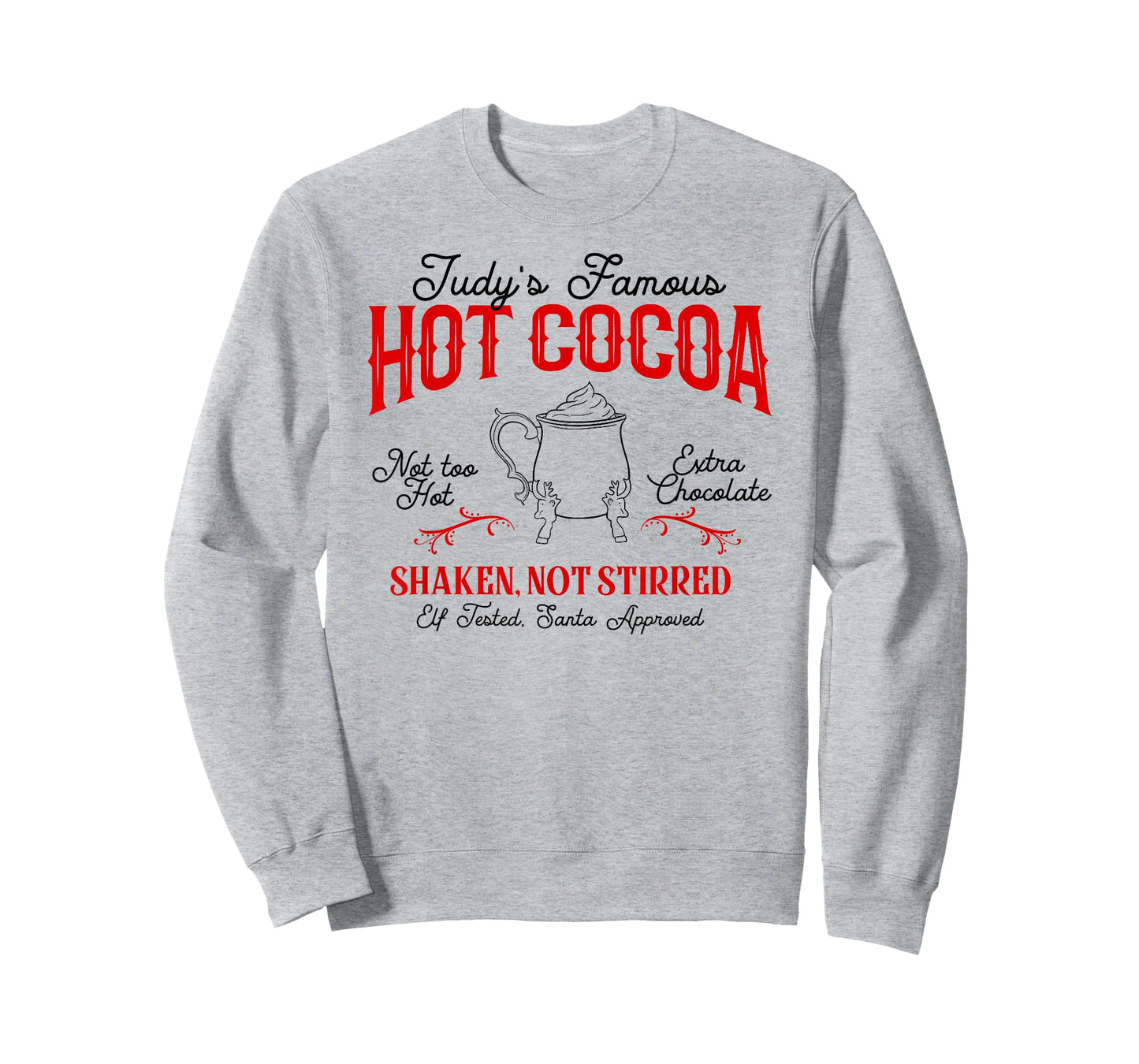 Judy's Famous Hot Cocoa Funny Christmas T-Shirt
