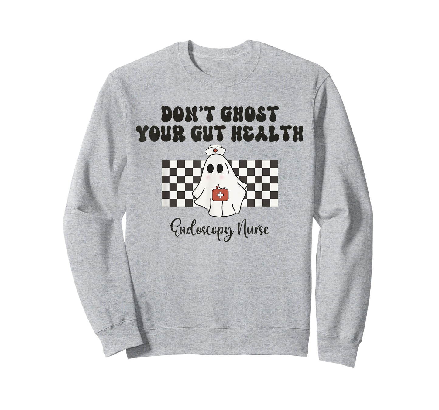 Endoscopy Nurse Halloween Ghosts Endoscopy Team GI Nurse T-Shirt
