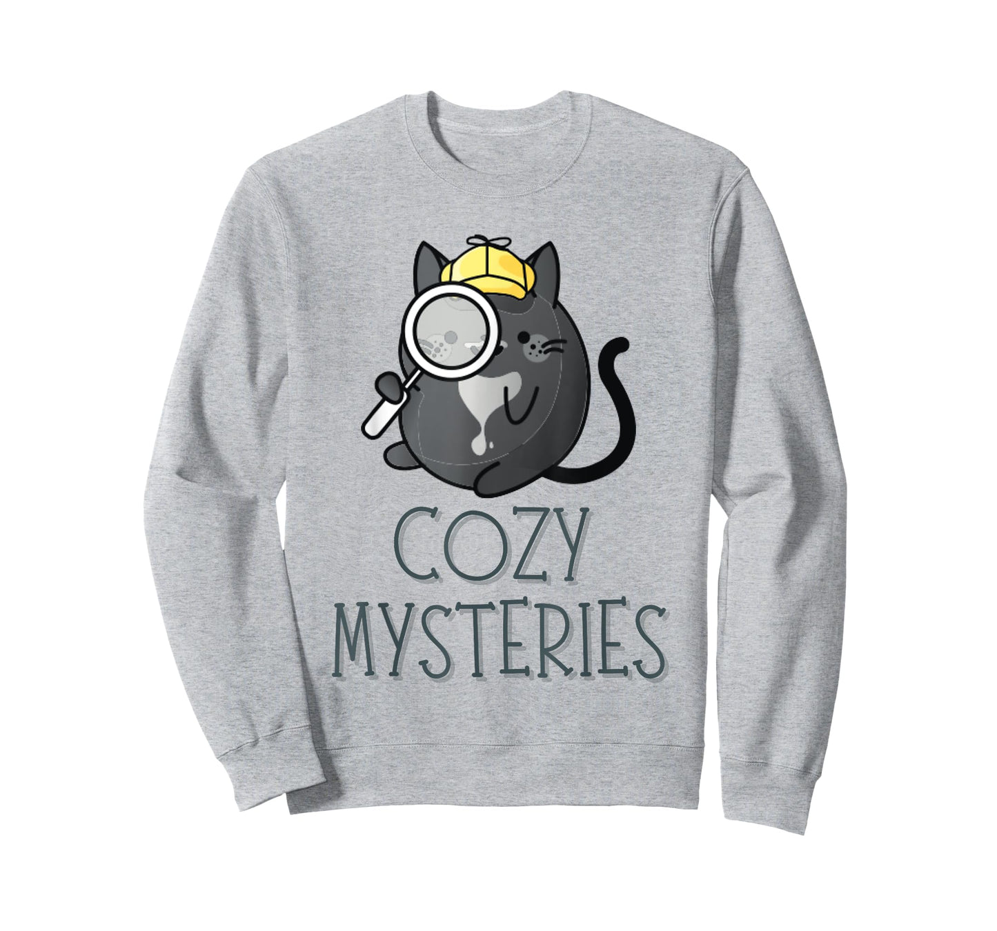 Cozy Mysteries | Cute Cat Cozy Murder Mystery Cat Detective T-Shirt