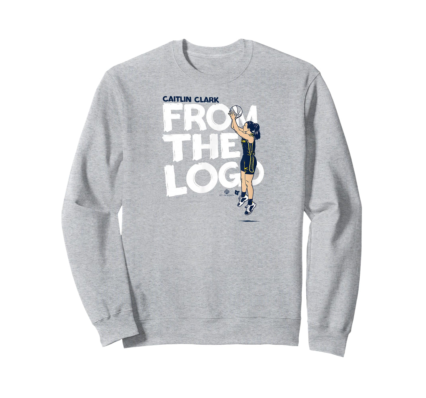 Caitlin Clark: From the Logo - Indiana Basketball T-Shirt