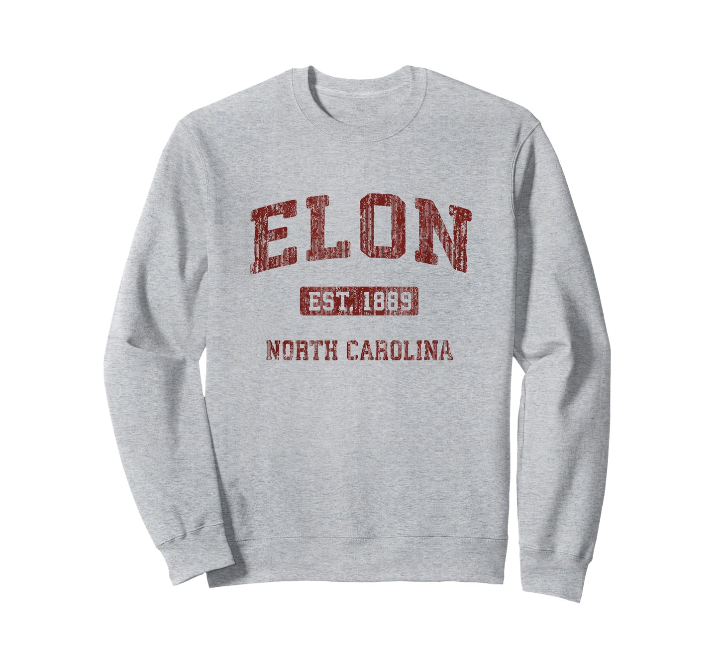 Elon North Carolina NC Vintage Athletic Sports Design T-Shirt
