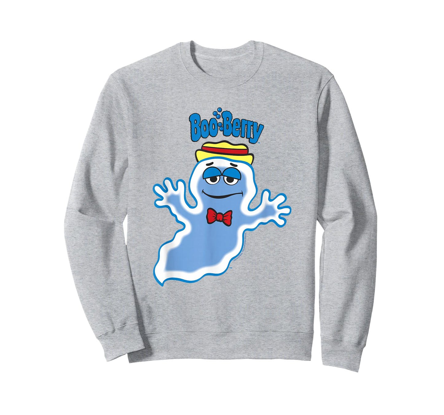 Boo Berry Iconic Blue Ghost Vintage Big Chest Portrait T-Shirt