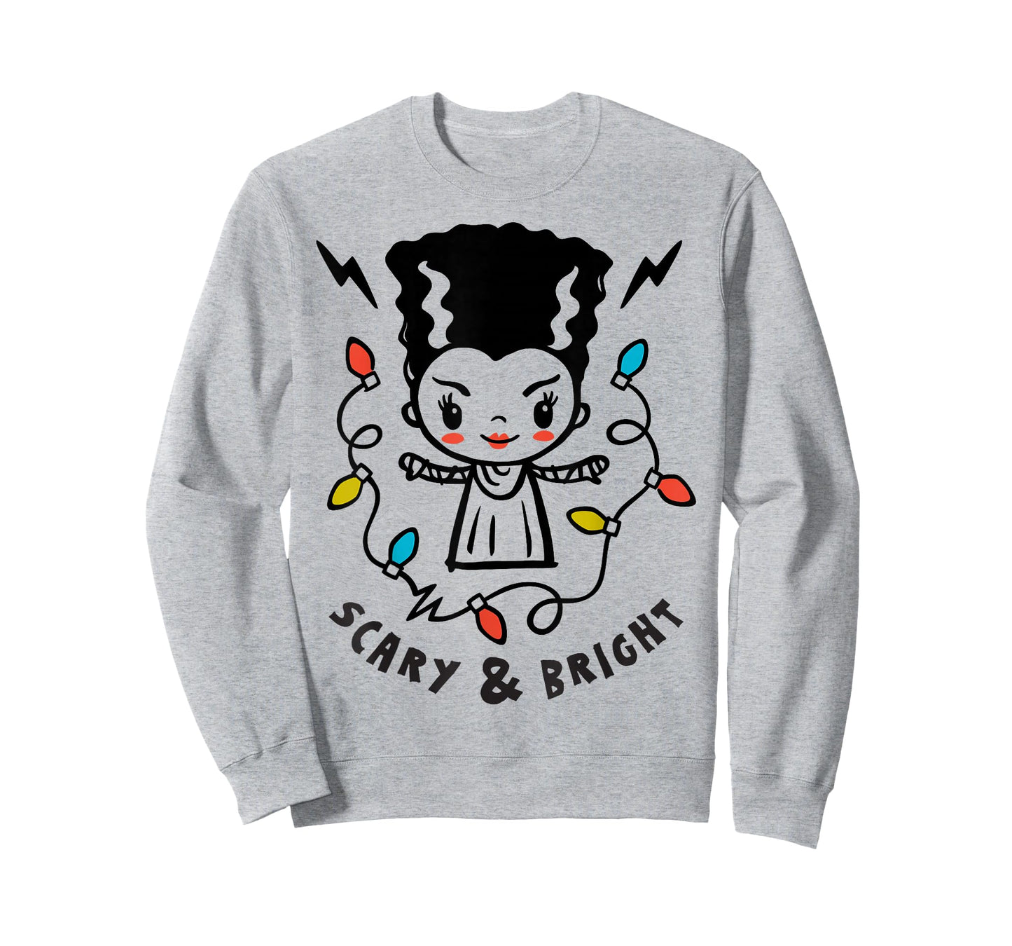 Universal Monsters Christmas Scary And Bright Bride T-Shirt
